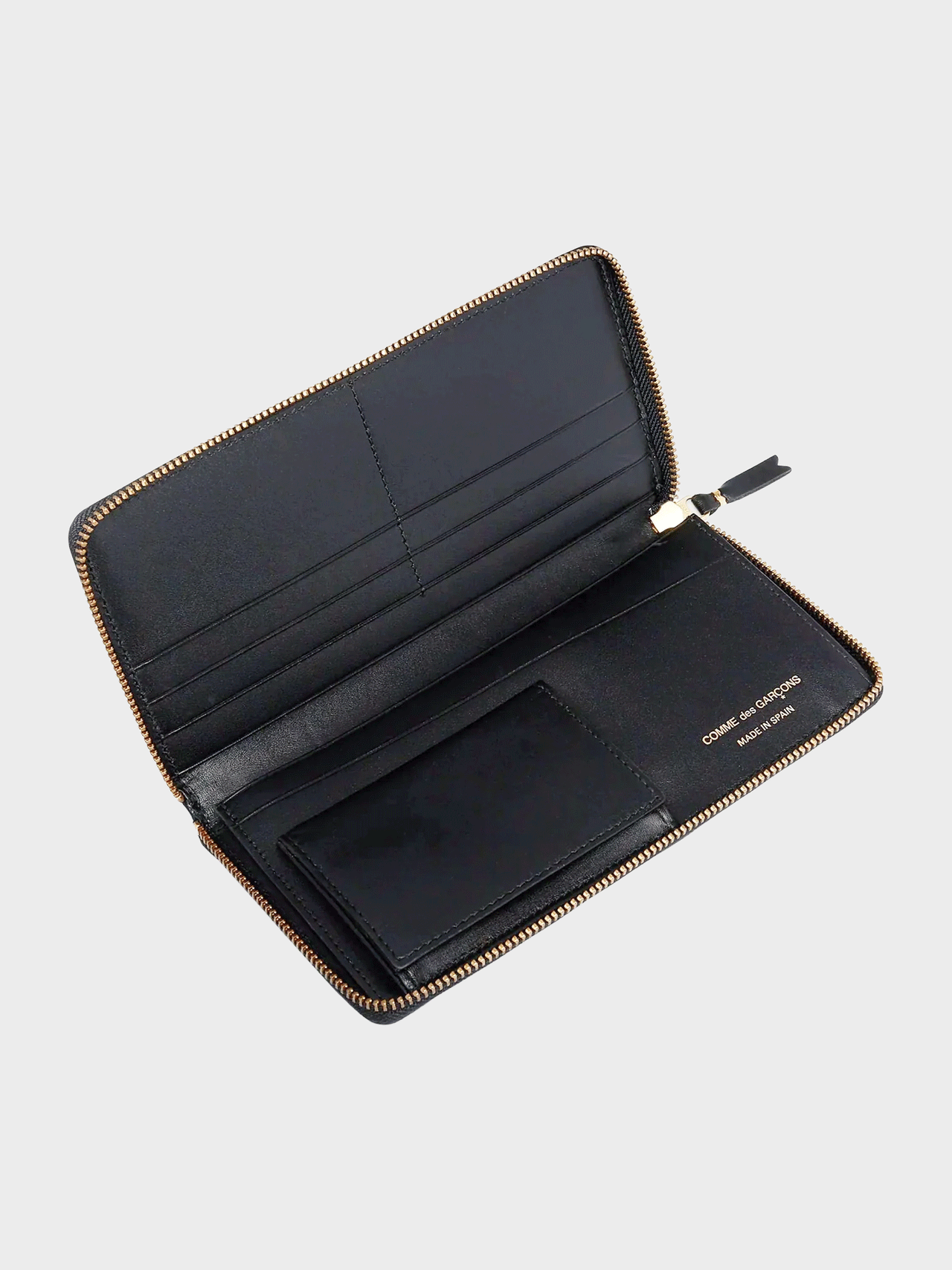 CdG Wallet / CLASSIC LEATHER LONG WALLET(BLACK)