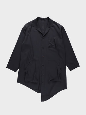 Sulvam / CLASSIC SHIRT (BLACK)