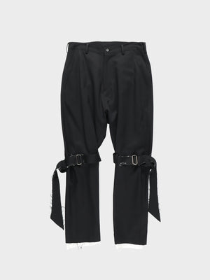 Sulvam / CLASSIC BONDAGE PANTS (BLACK)