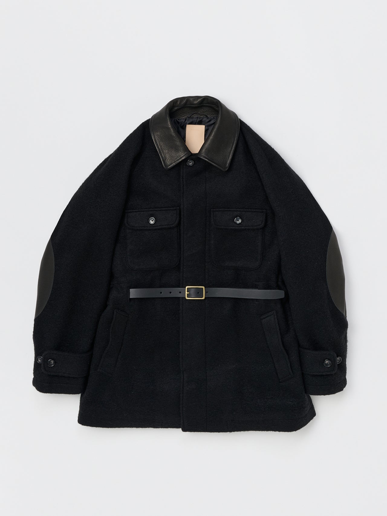 【8月中旬入荷予定】Hender Scheme / collar jacket (BLACK)