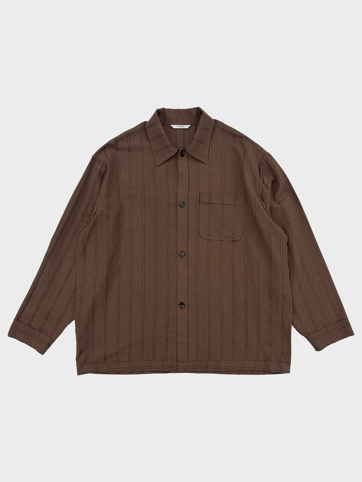 YUTASETOGAWA / COMFORT SHIRT (BROWN)