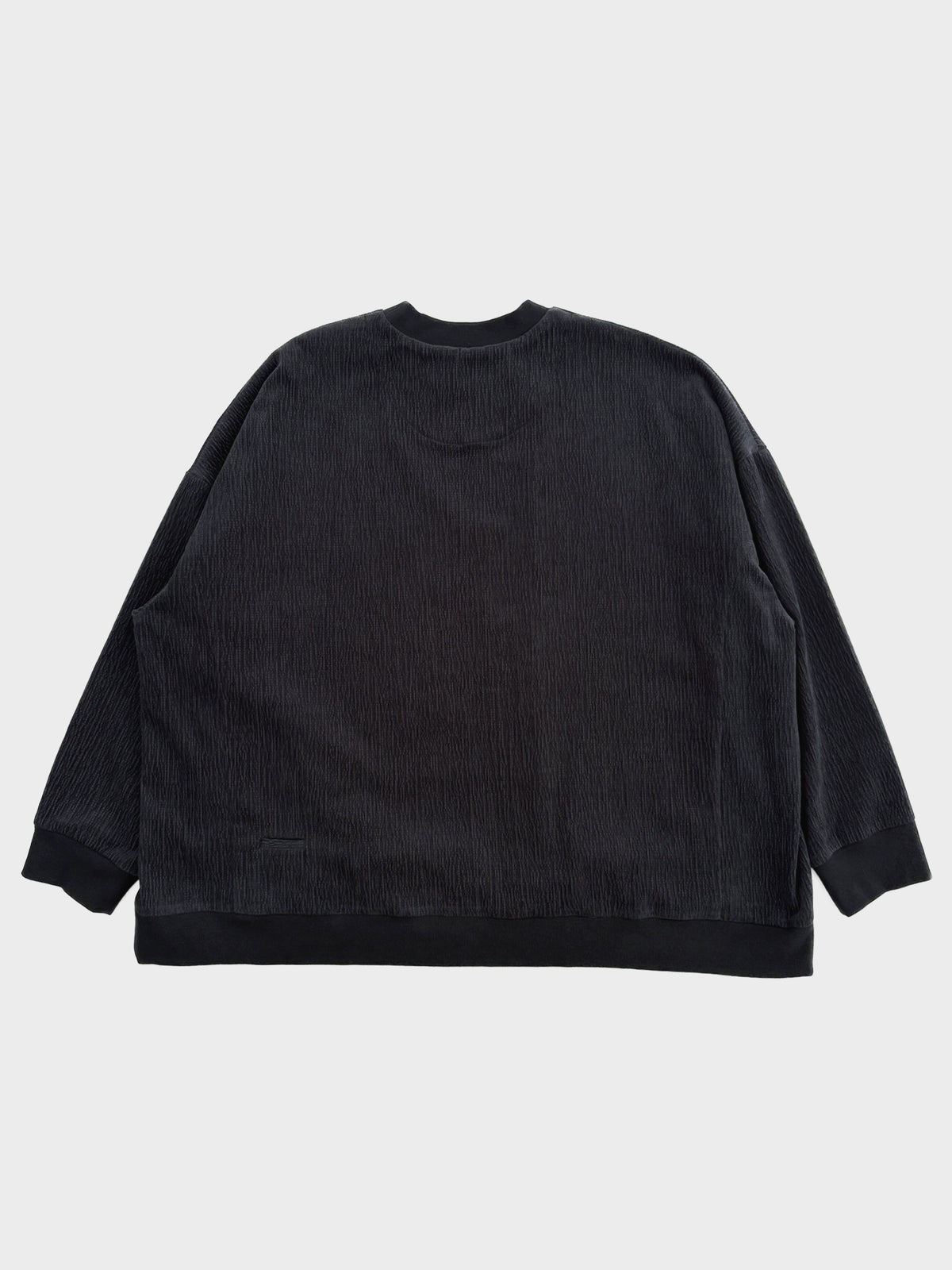 Dulcamara / バークコーデュロイワイドPO (BLACK)