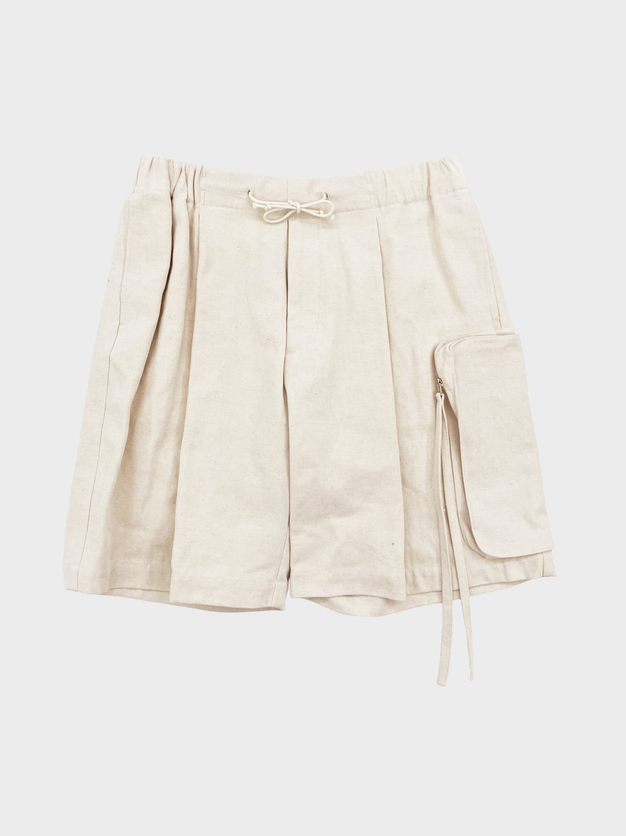 my beautiful landlet / COTTON LINEN EASY SHORTS (KINARI)