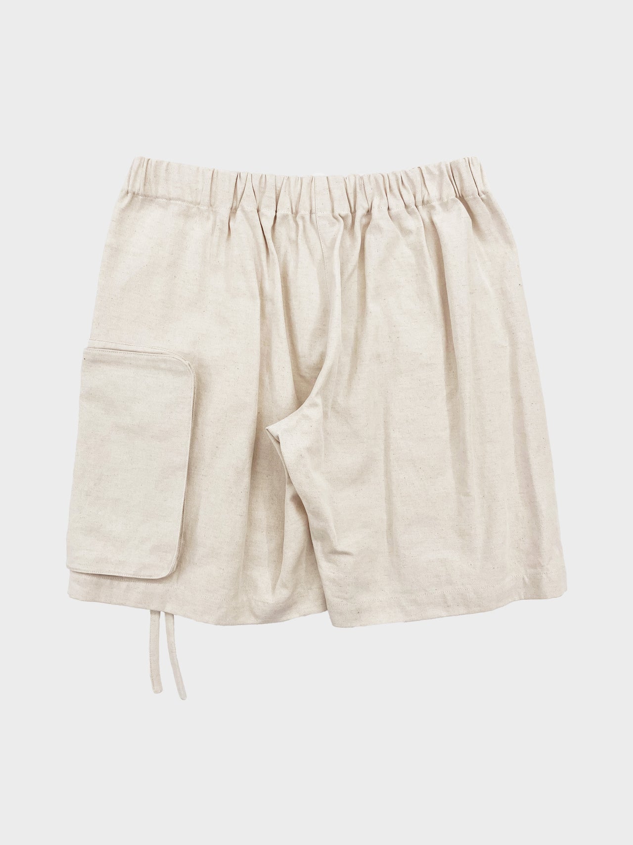 my beautiful landlet / COTTON LINEN EASY SHORTS (KINARI)