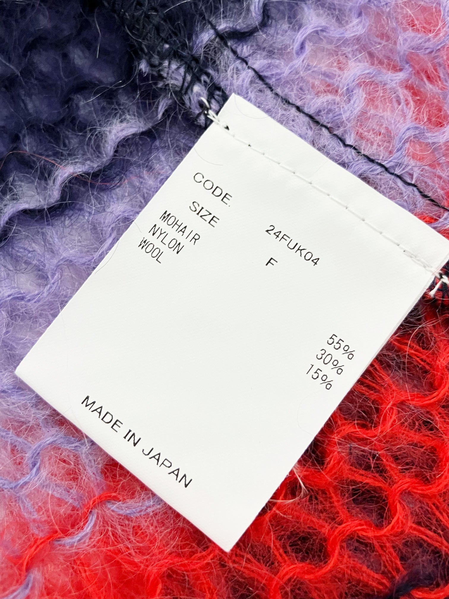URU [ CREW NECK KNIT ] D.NAVY | ロイド・エフダブリュー