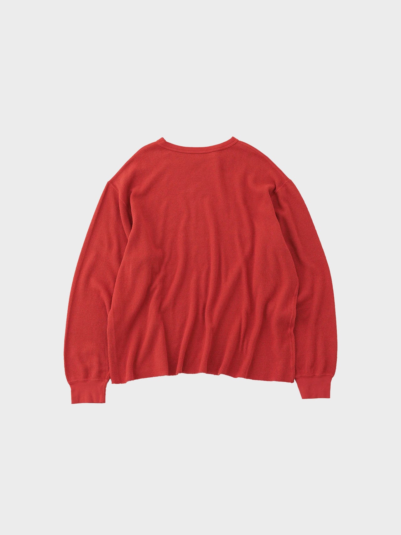 URU / CREW NECK L/S TEE (RED)