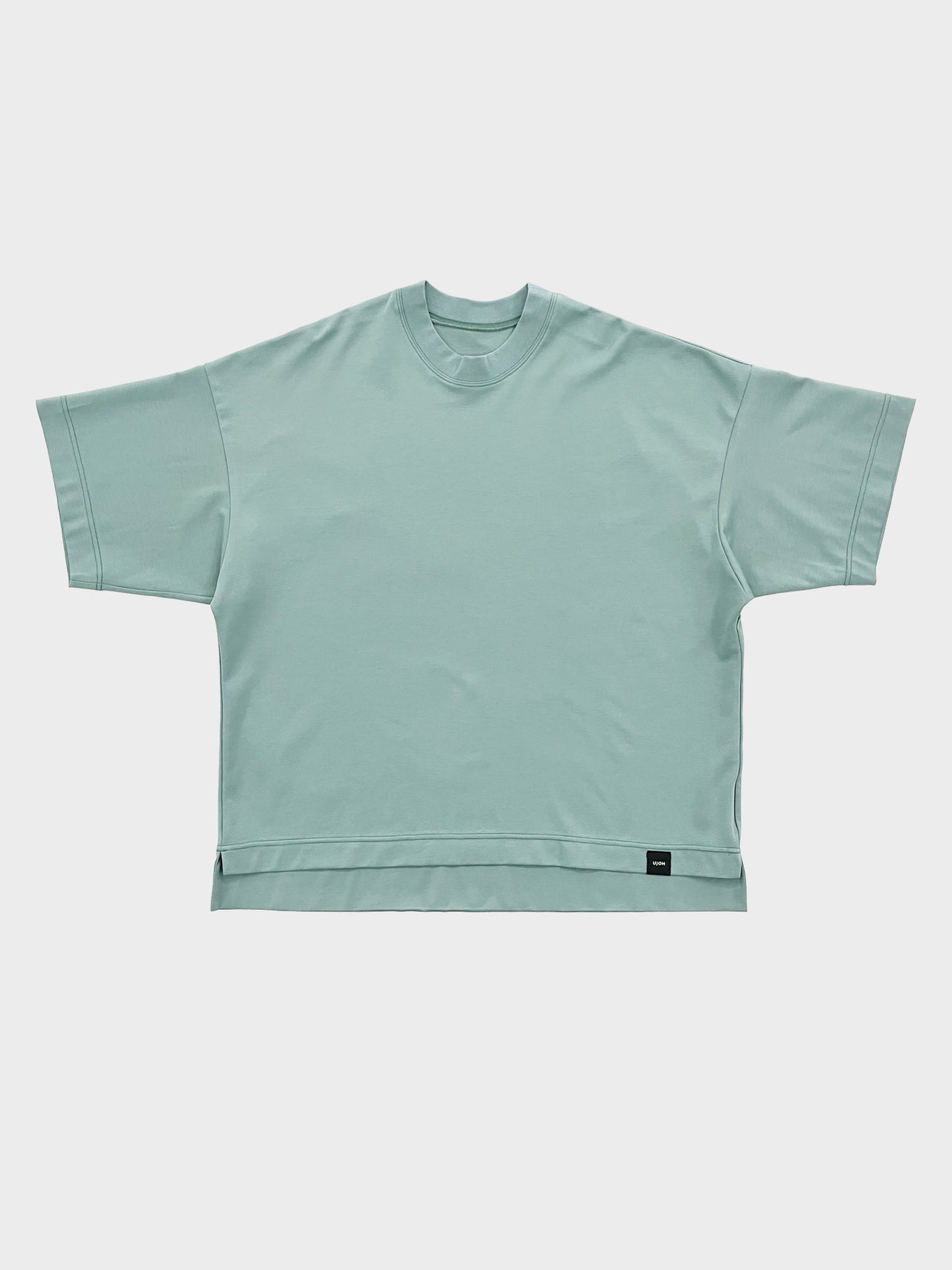 UJOH / CROPPED BOX TEE (CELADON)