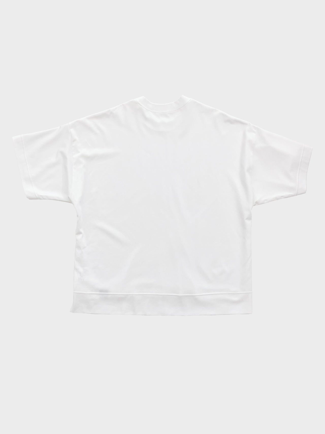 UJOH / CROPPED BOX TEE (WHITE)