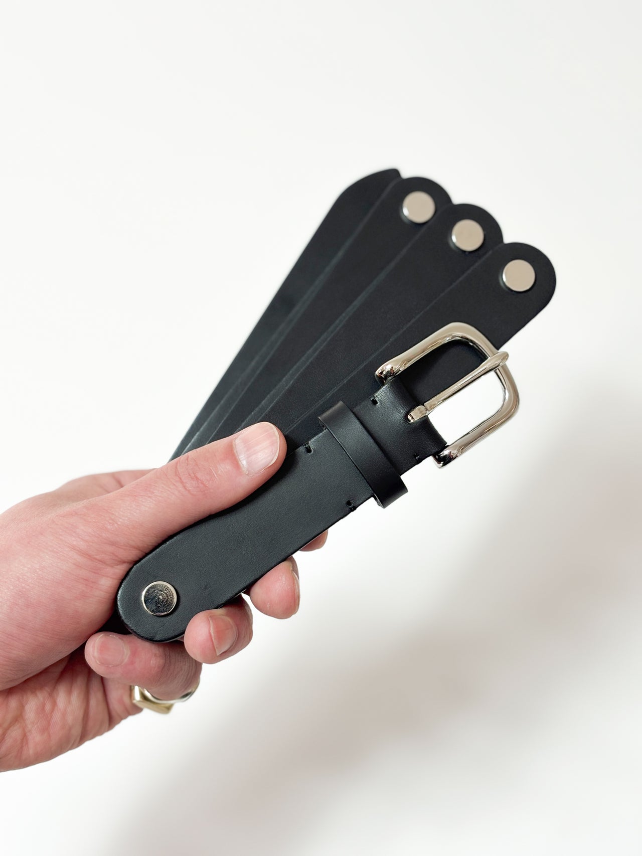 【1月31日(土)12:00販売開始】DAY DATE / ADJUSTABLE BELT (BLACK)