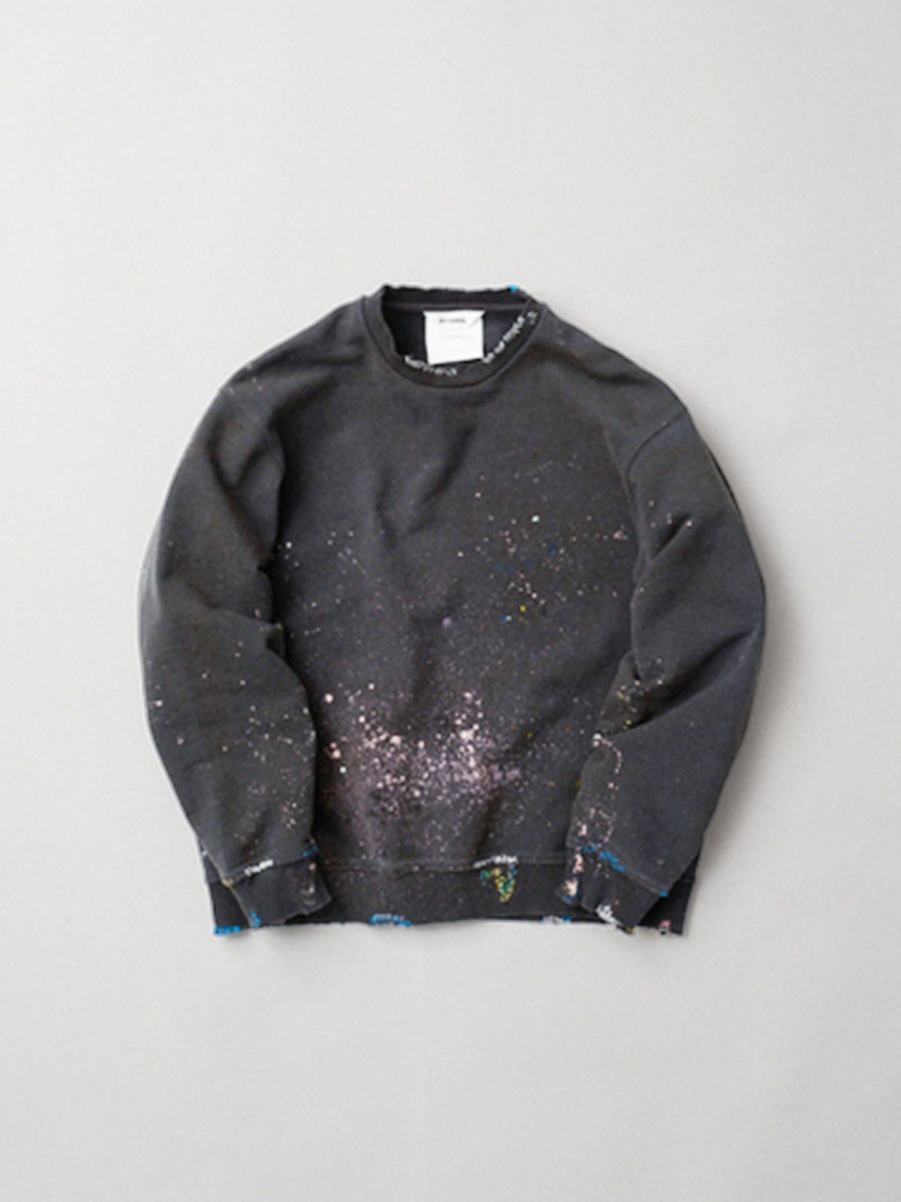 【8/28(金)12:00発売】DIGAWEL / DISTRESSED SWEATSHIRT (C.GRAY)