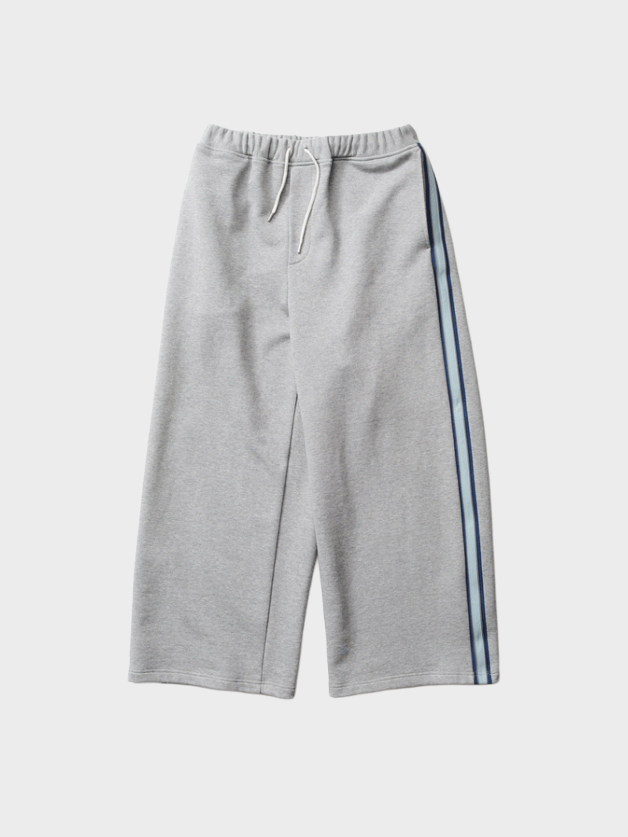 DIGAWEL / WIDE SWEAT  PANTS (HEATHER GRAY)