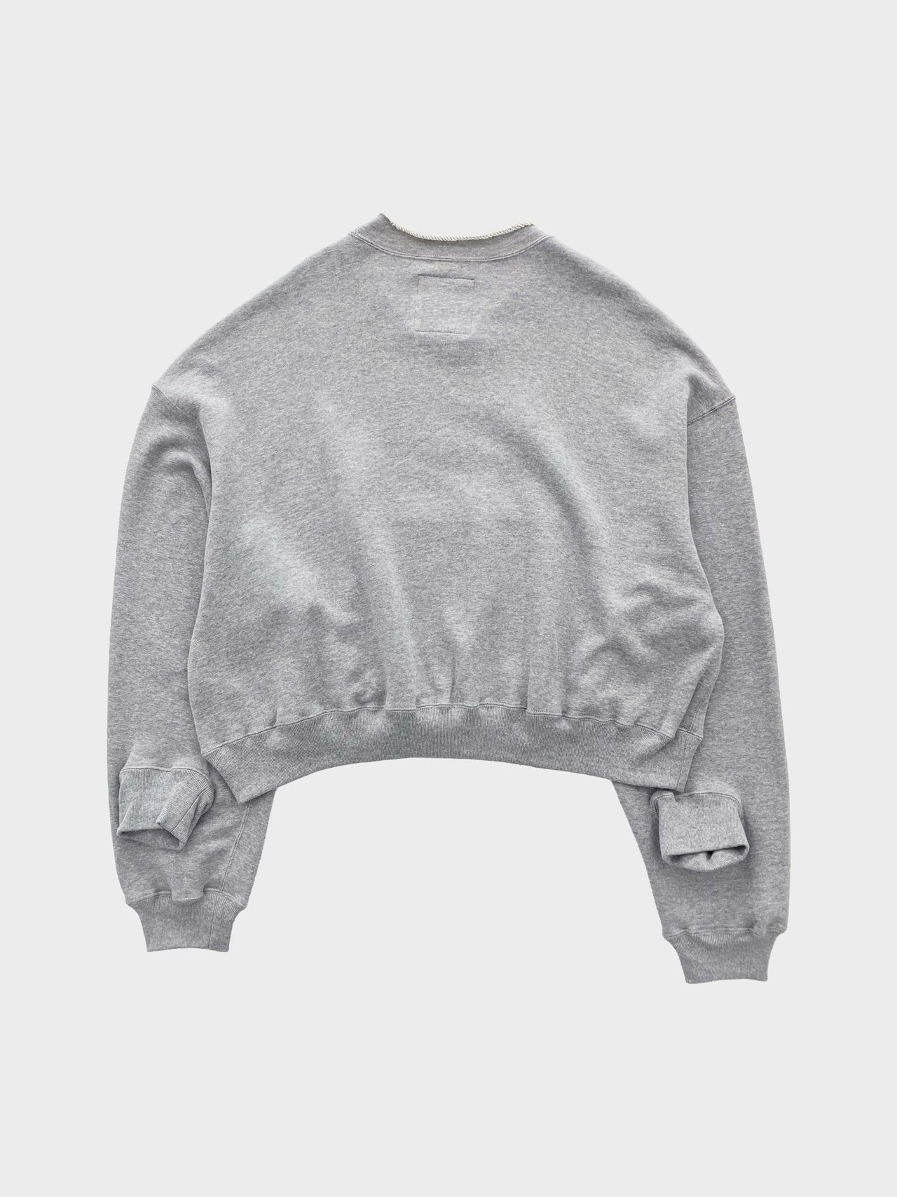 FUMITO GANRYU  / DISTORTION PULLOVER (GRAY)