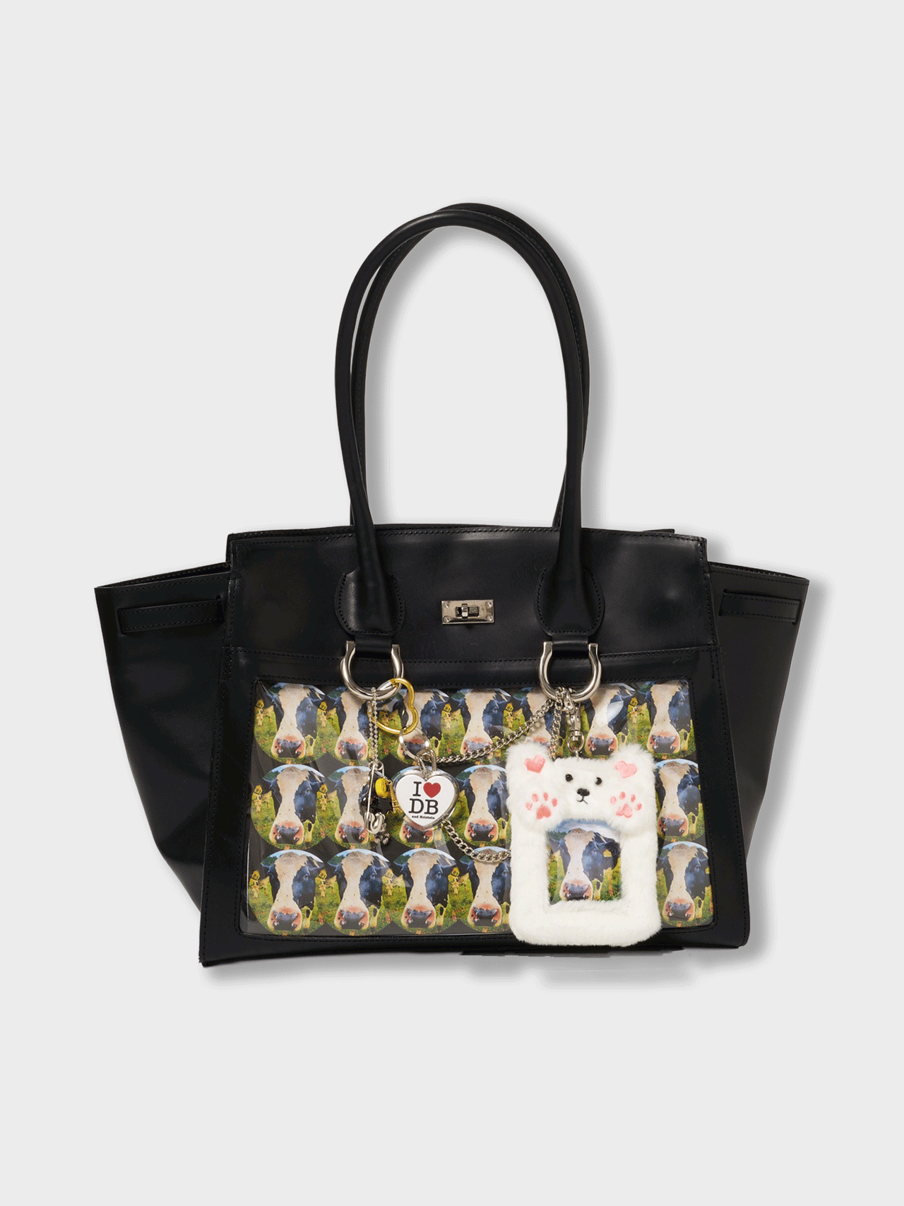 【12月13(土)販売開始】doublet / LEATHER“ITA”BAG (BLACK)