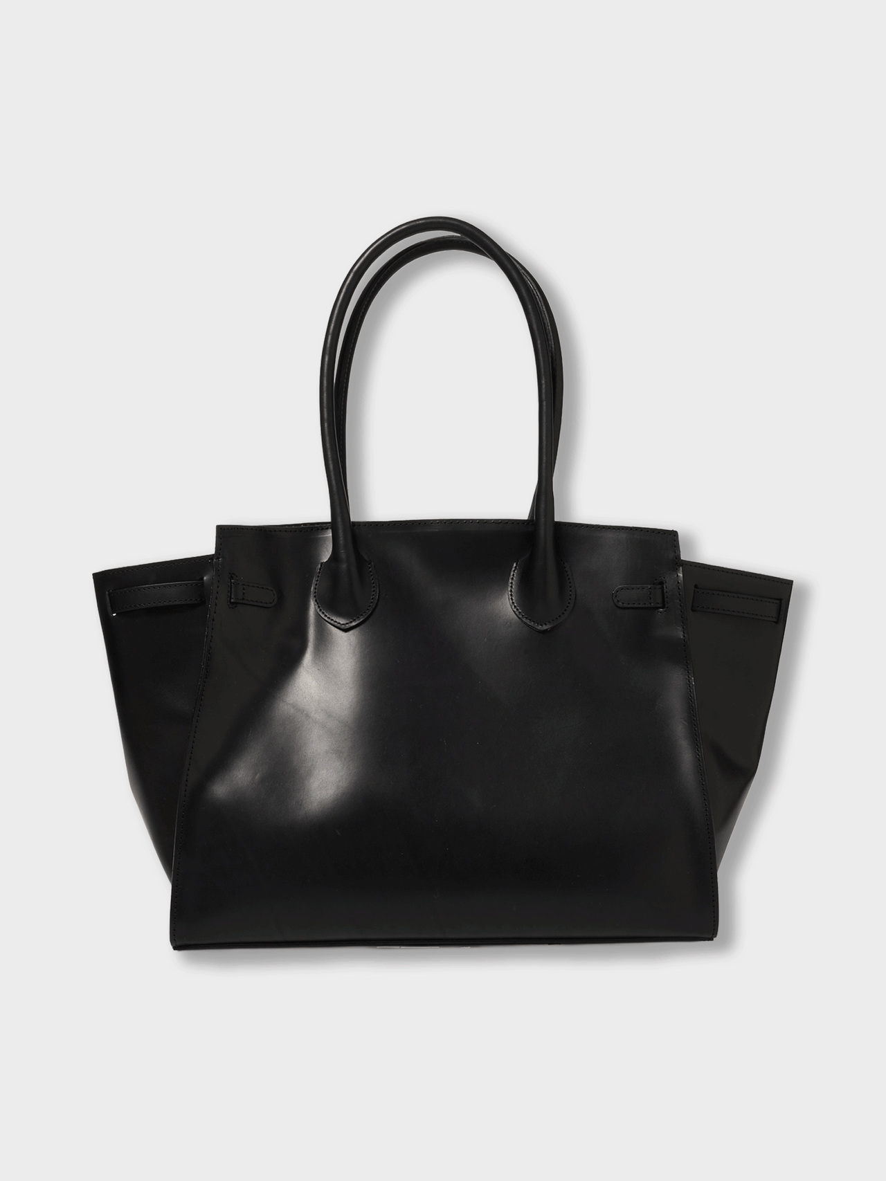 【12月13(土)販売開始】doublet / LEATHER“ITA”BAG (BLACK)