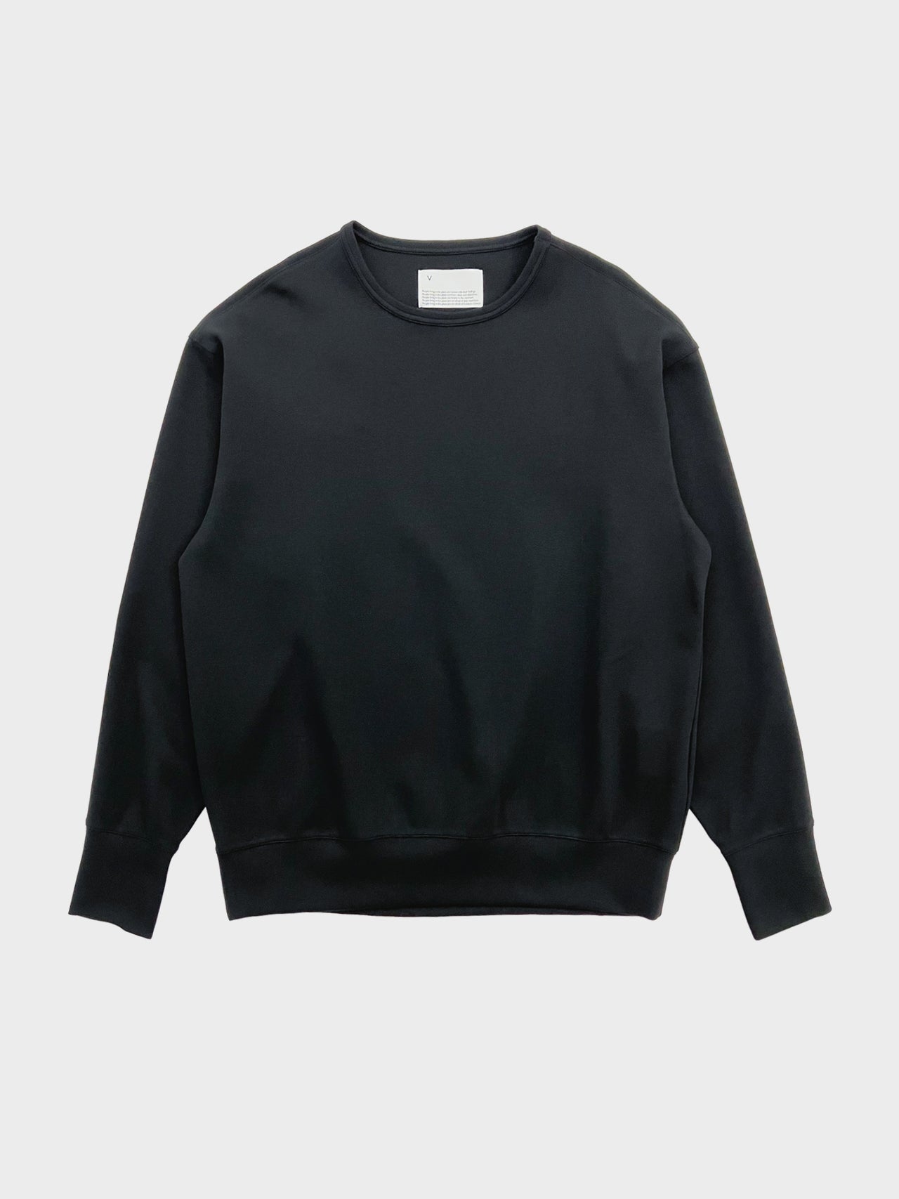 VOAAOV / DUALWARM CREW NECK (BLACK)