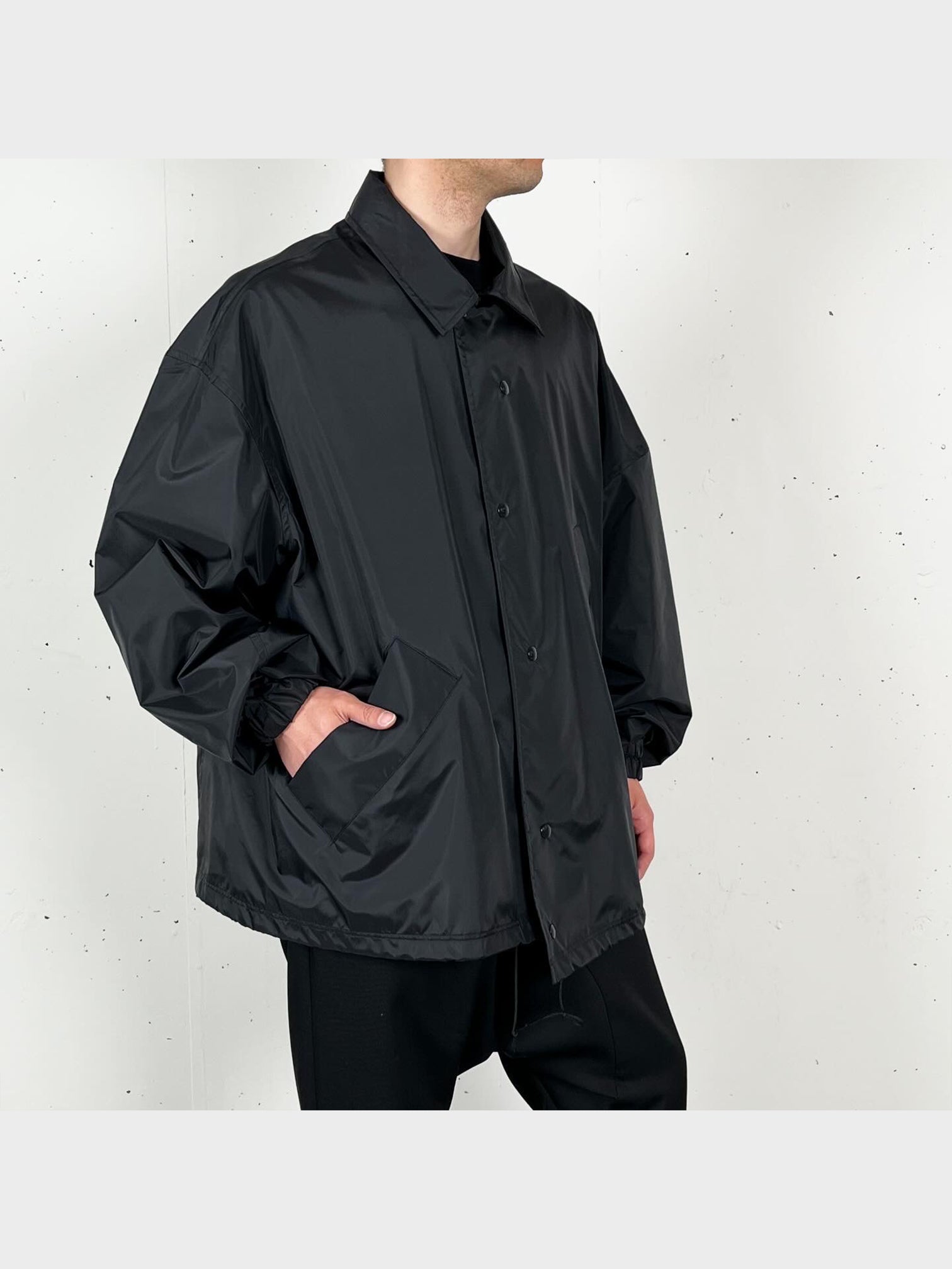 PHENOMENON by FUMITO GANRYU / GRAFFITI COACH JACKET (BLACK)