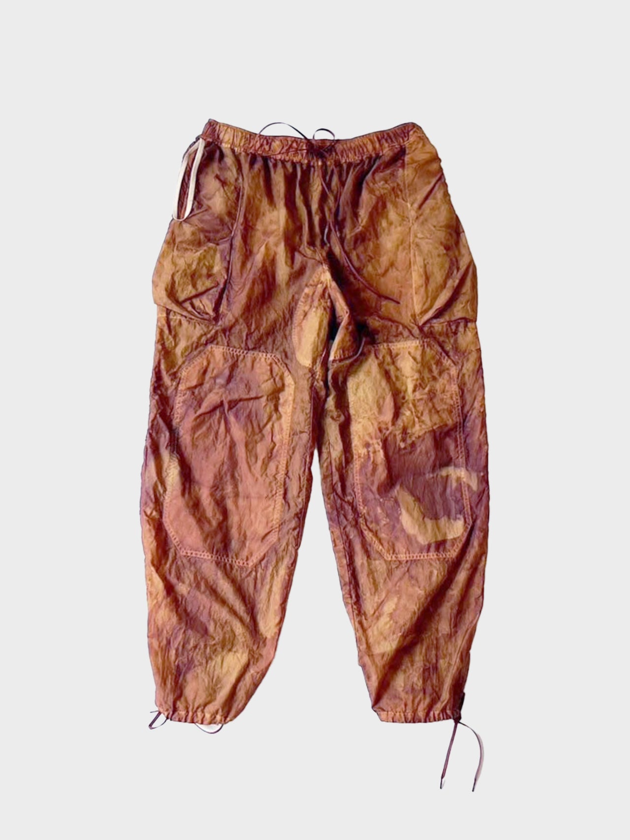ASEEDONCLOUD / gardener pajama trousers (BROWN)