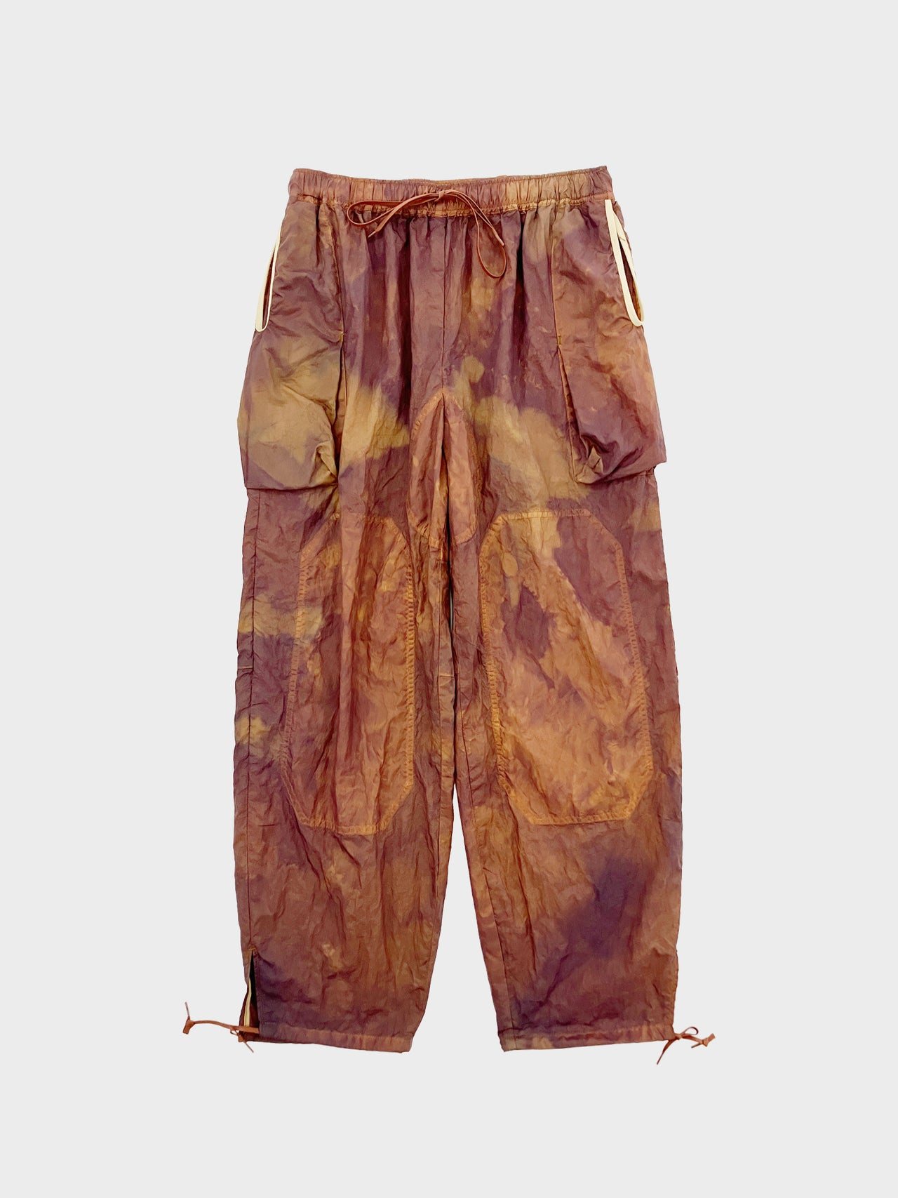 ASEEDONCLOUD / gardener pajama trousers (BROWN)