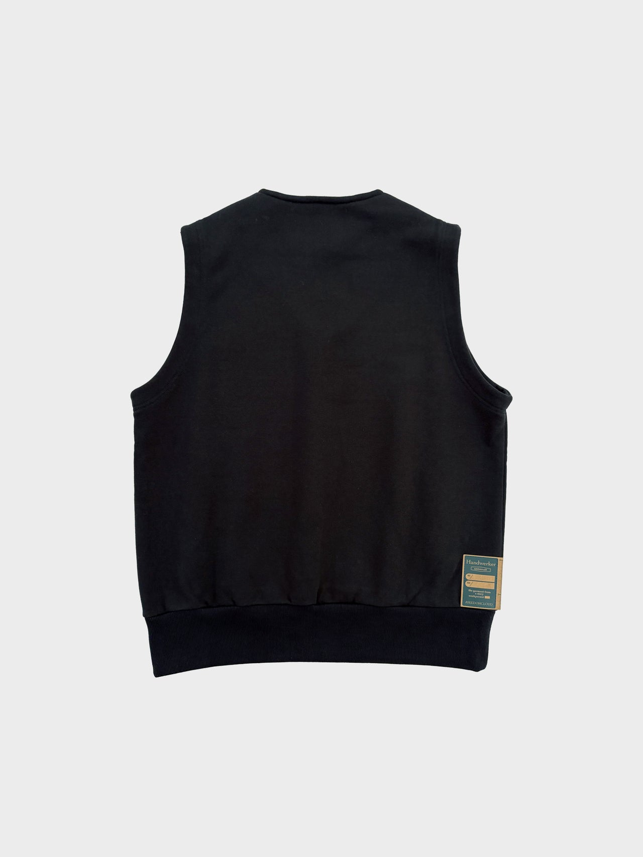 ASEEDONCLOUD / HW tie trainer vest (BLACK)