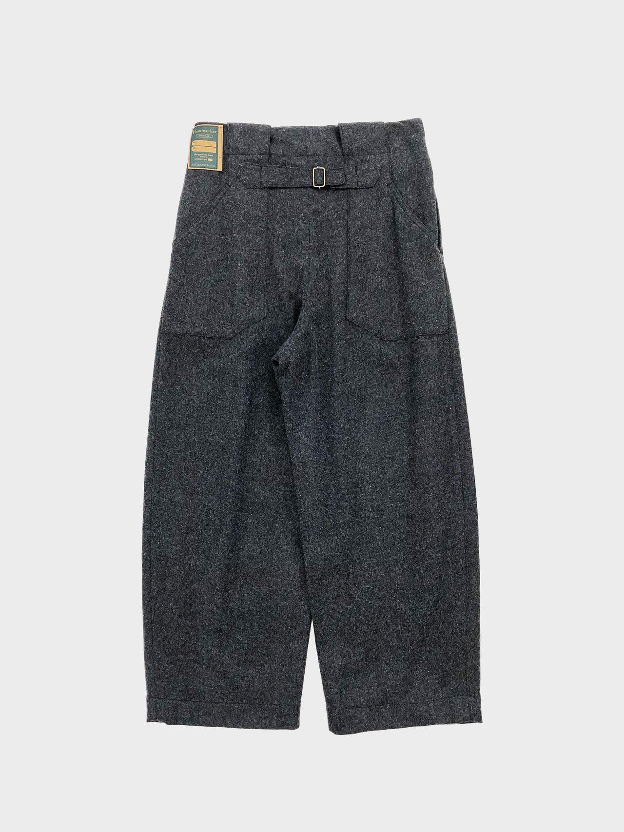 ASEEDONCLOUD / HW WIDE TROUSERS (D.GRAY)