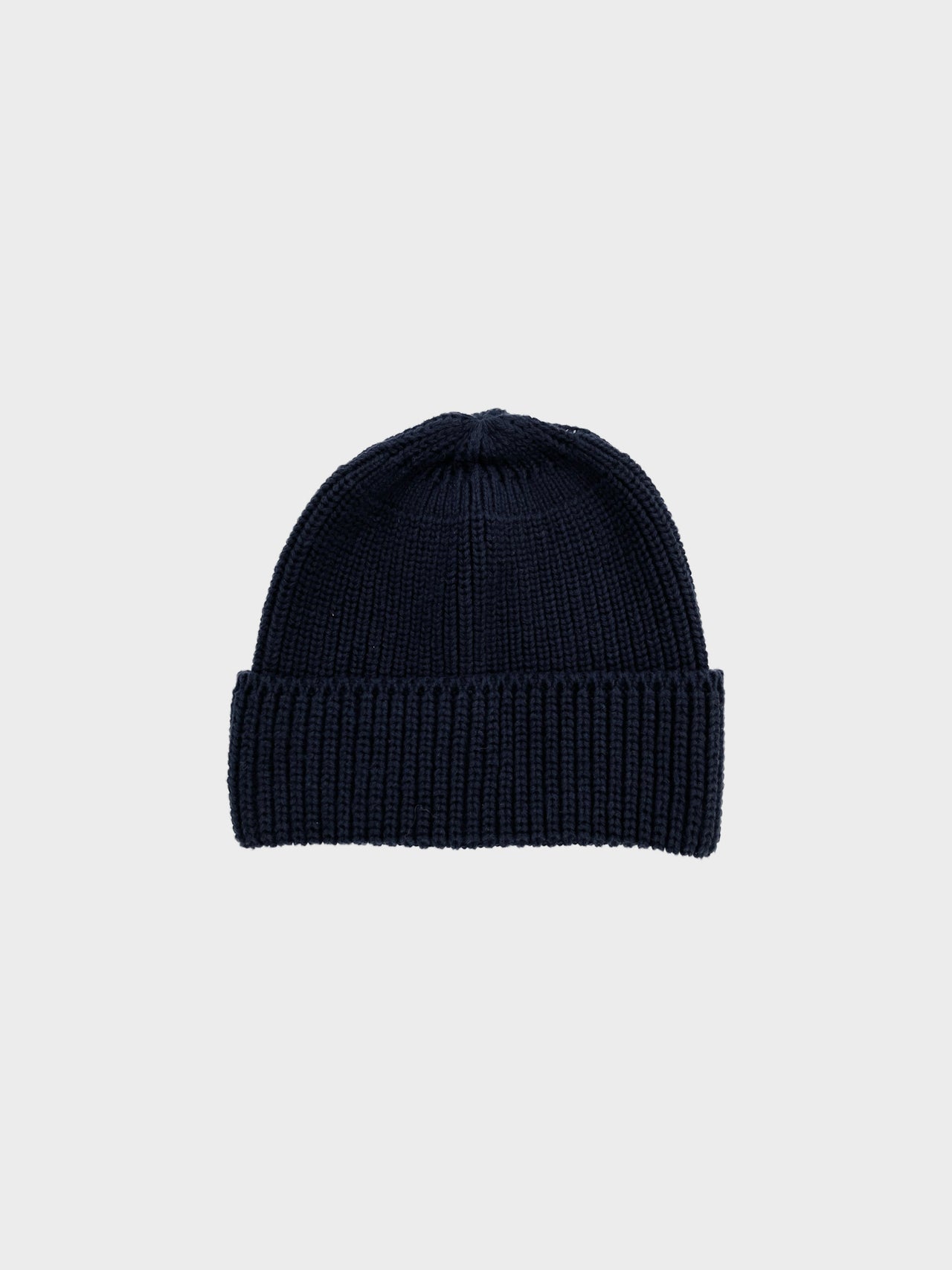 THE DAY / COTTON KNIT CAP (NAVY)