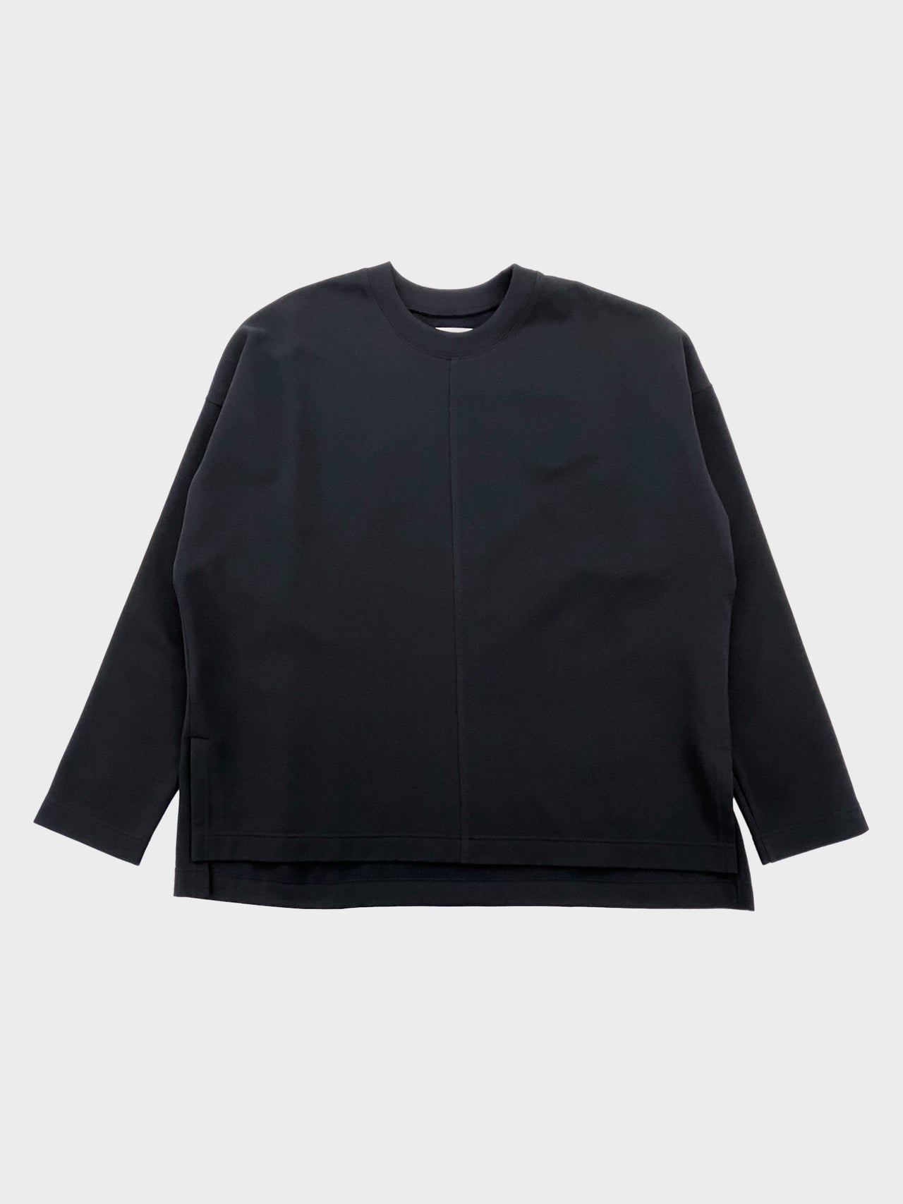 UJOH / LONG SLEEVE BOX T (BLACK)