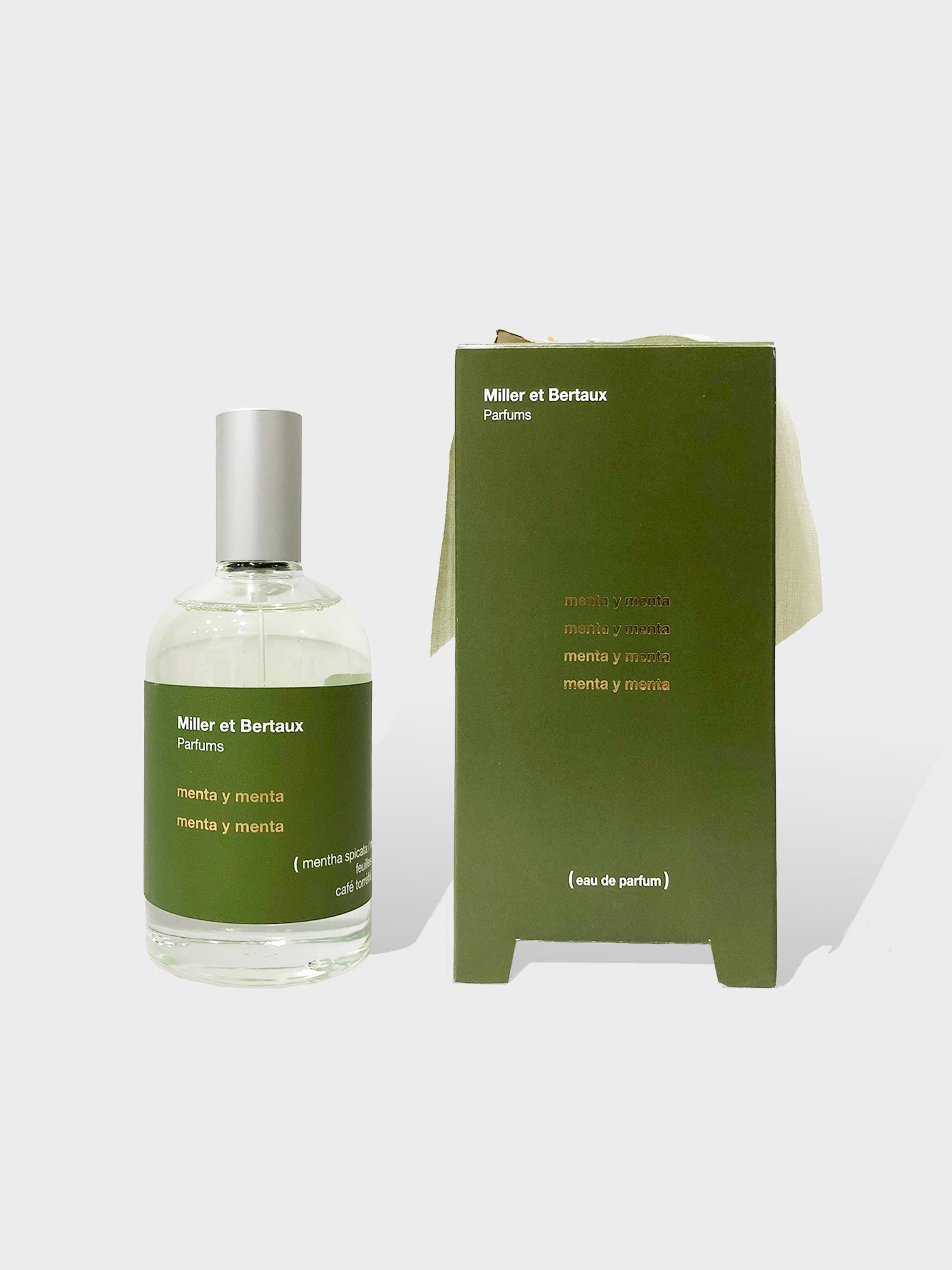 Miller et Bertaux / menta y menta (EAU DE PARFUM)