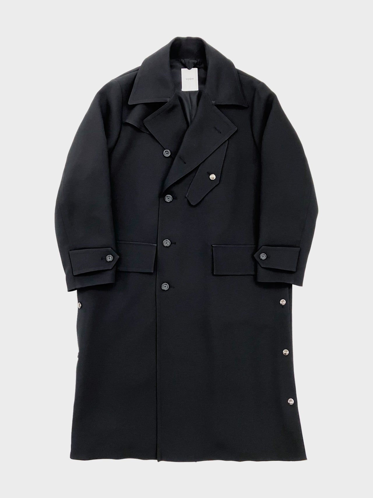 UJOH / MOTORCYCLE SLIT COAT (BLACK)