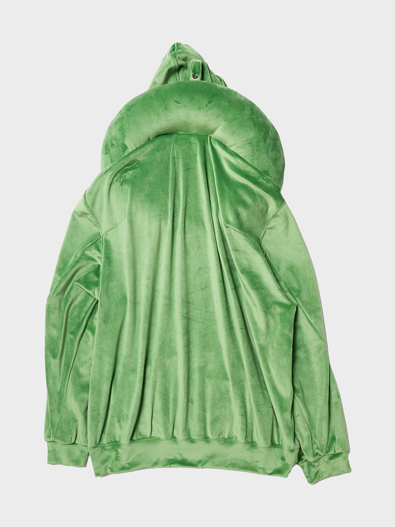 doublet / NECK PILLOW HOODIE (GREEN)