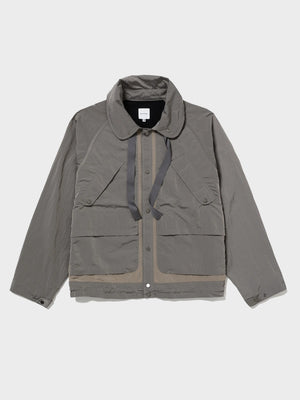 Sasquatchfabrix. / NYLON MARINE JACKET (SILVER)