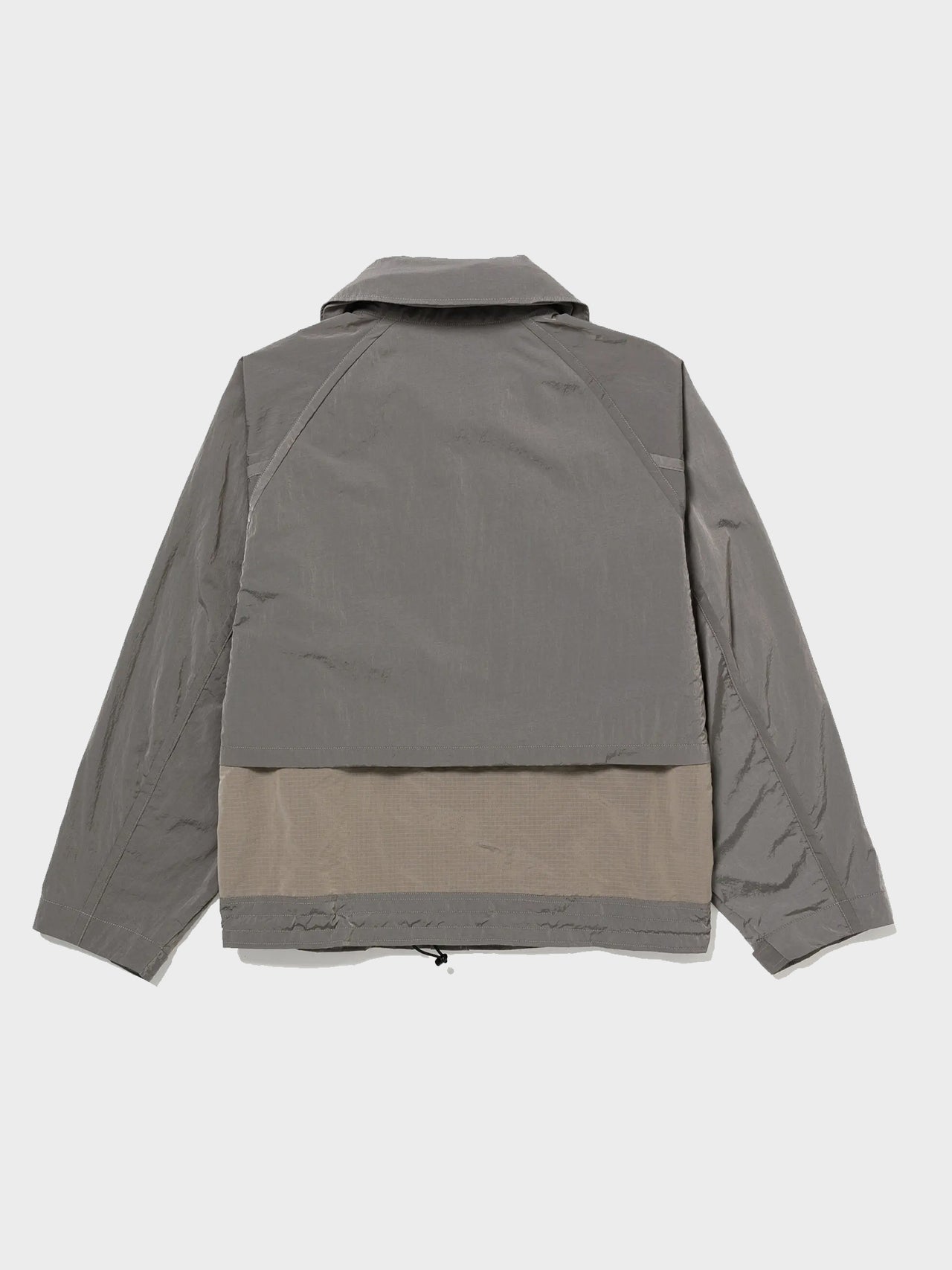 Sasquatchfabrix. / NYLON MARINE JACKET (SILVER)