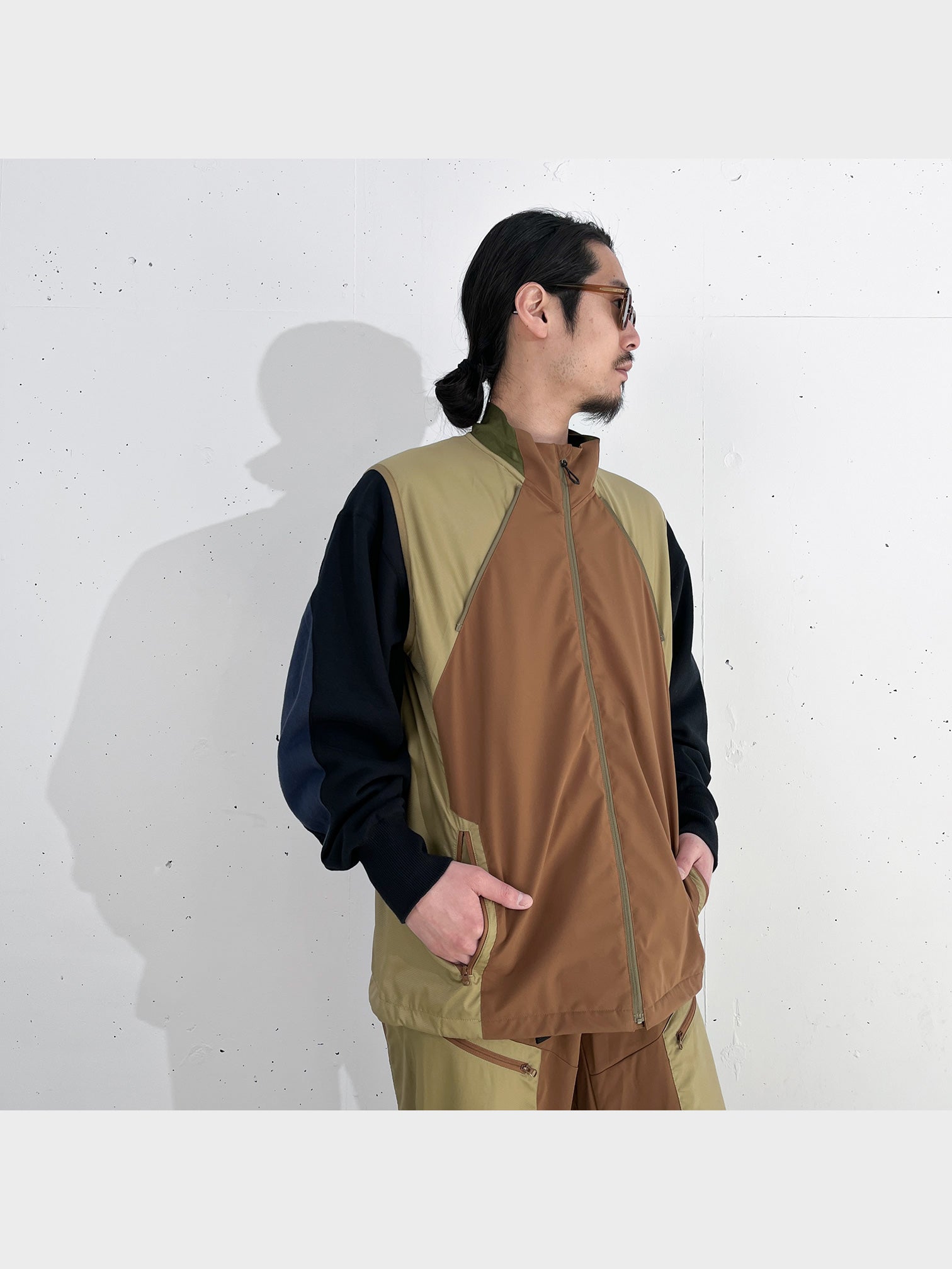 OL / 2WAY JACKET (BROWN)