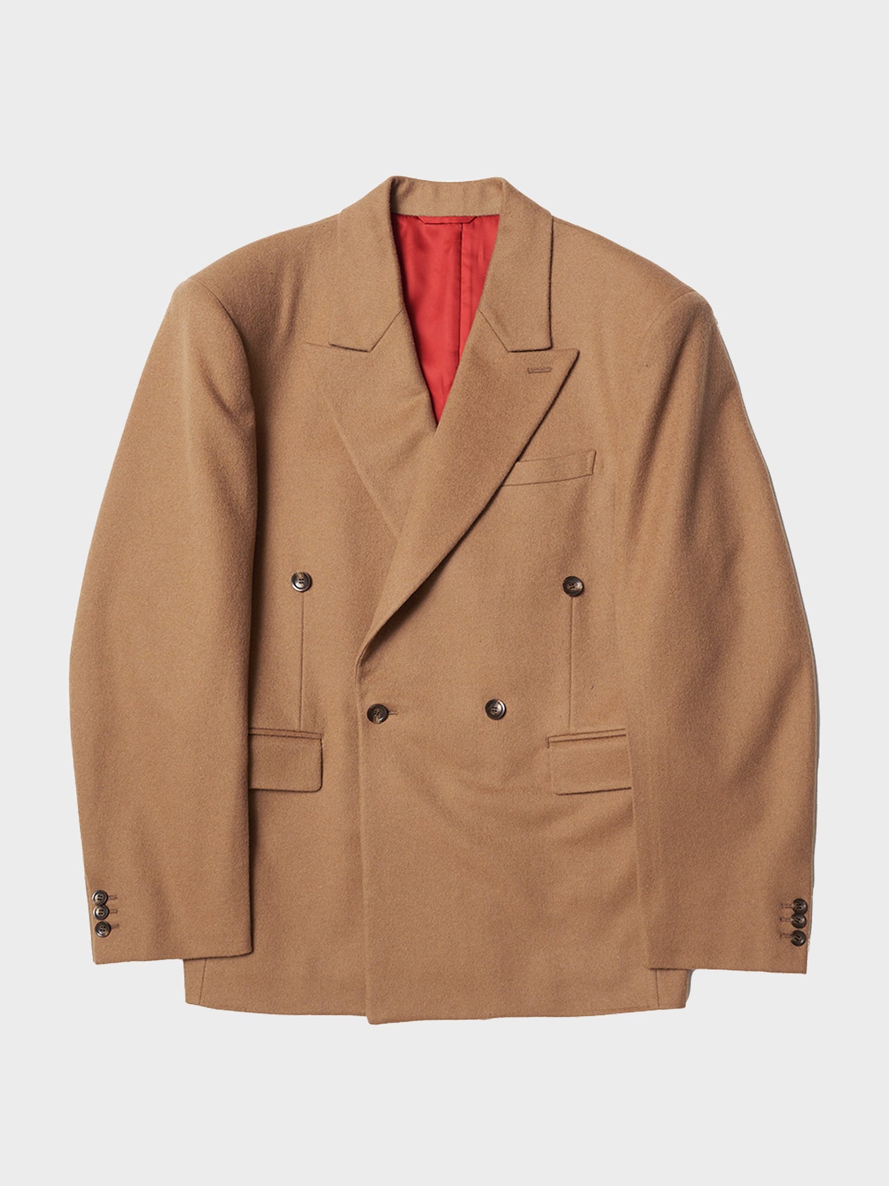 doublet / ONSEN NOREN TAILORED JACKET (CAMEL)