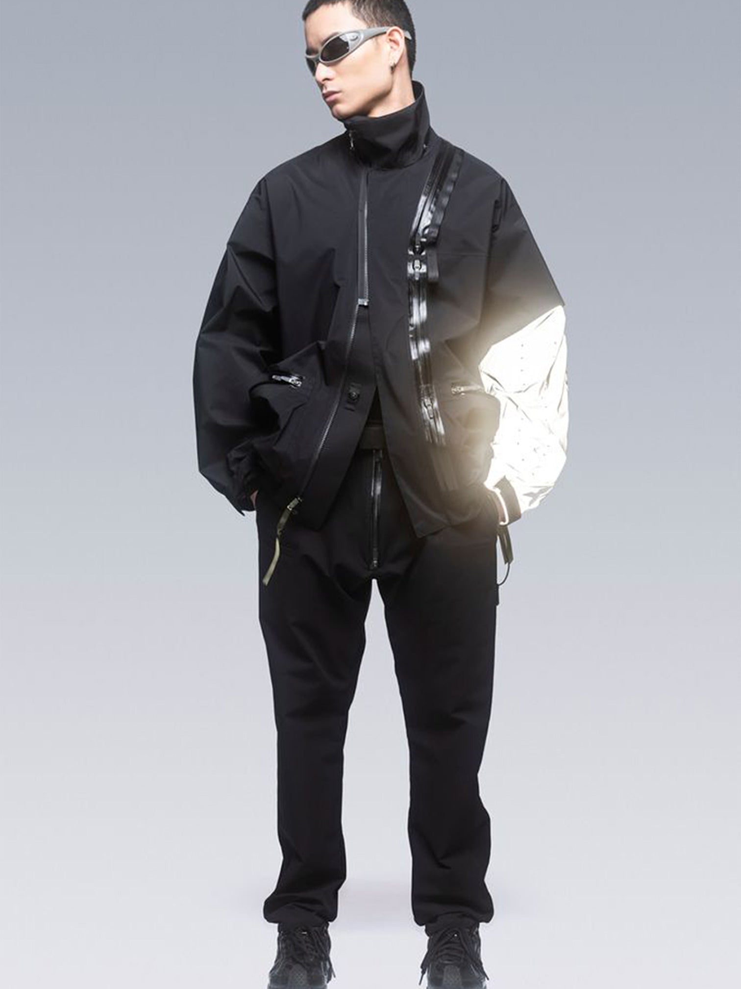 ACRONYM / 3L GORE-TEX PRO INTEROPS JACKET(J115-GT) (BLACK×BLACK)