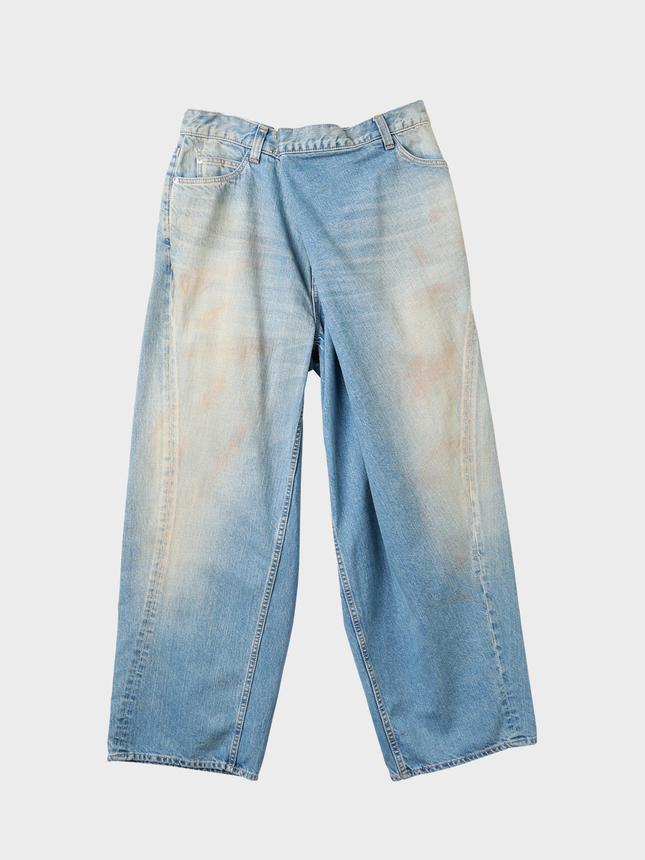 JieDa / OVER RAP DENIM PANTS (INDIGO)
