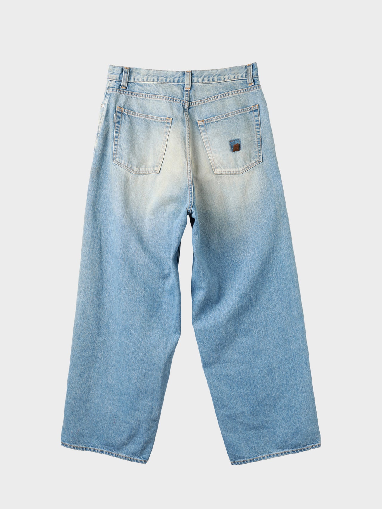 JieDa / OVER RAP DENIM PANTS (INDIGO)