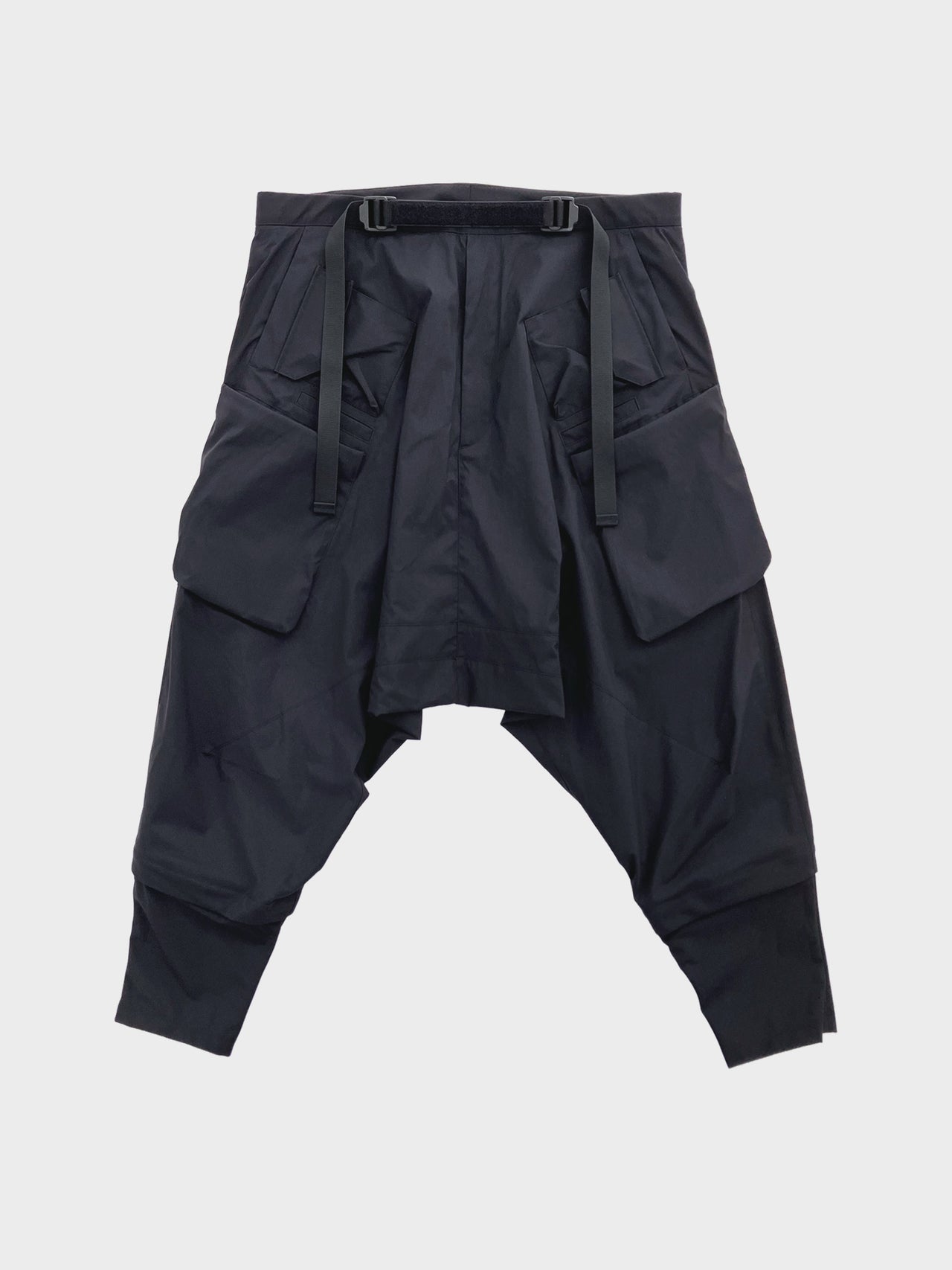 ACRONYM  / Encapsulated Nylon Ultra Wide Web Belt Cargo Trouser(P30A-E) (BLACK)