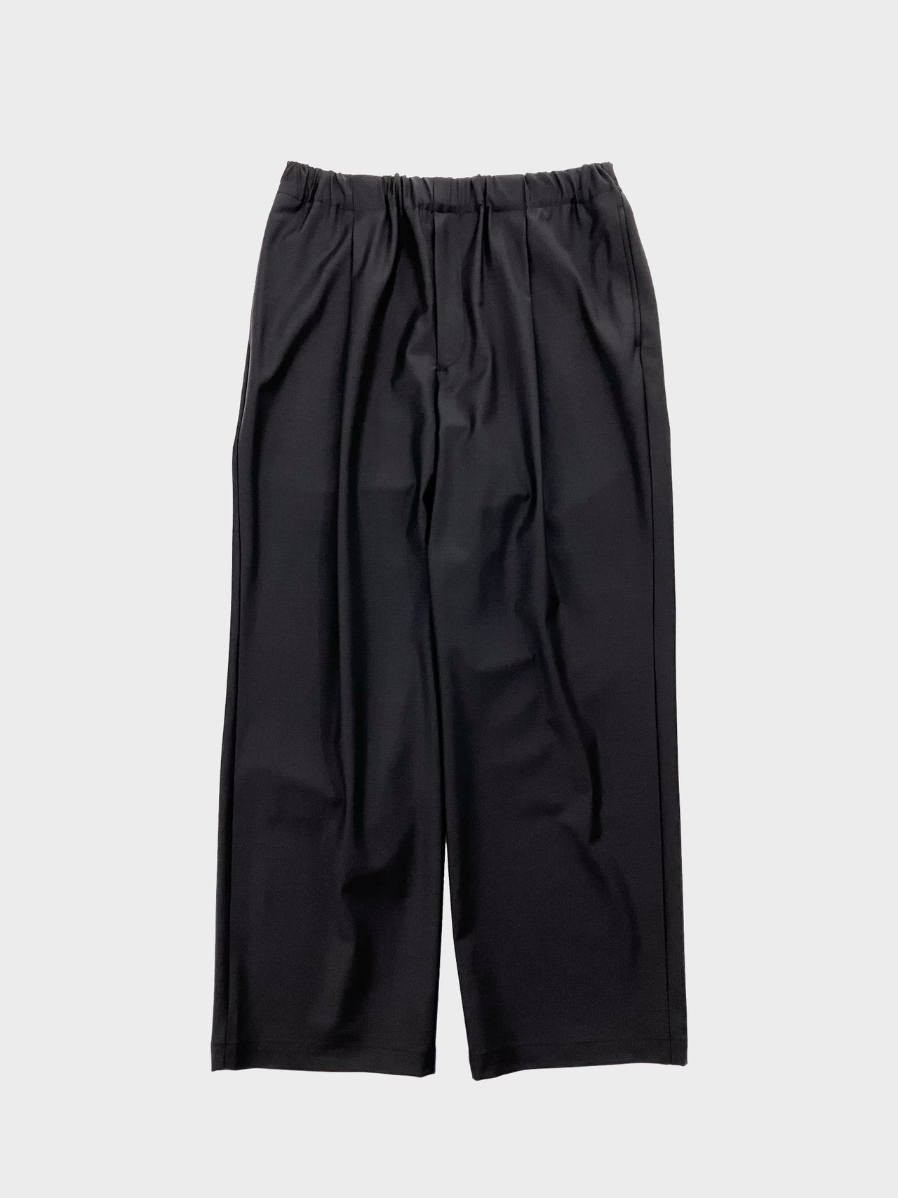 WEWILL / PAJAMA TROUSERS (BLACK)