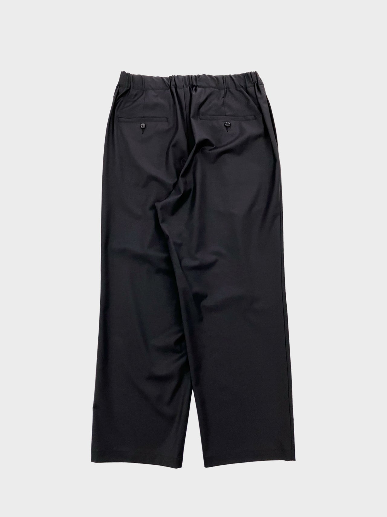 WEWILL / PAJAMA TROUSERS (BLACK)