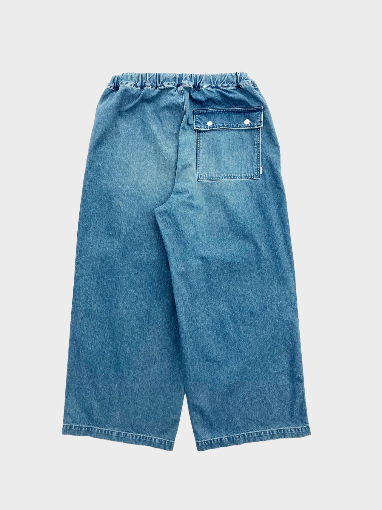 JieDa / PARACHUTE DENIM PANTS (INDIGO)