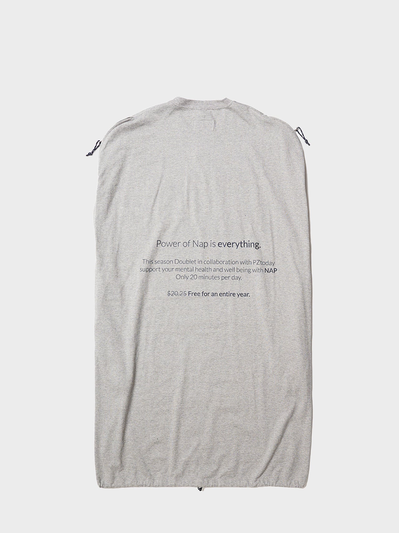 doublet / POWER NAP T-SHIRT (GRAY)