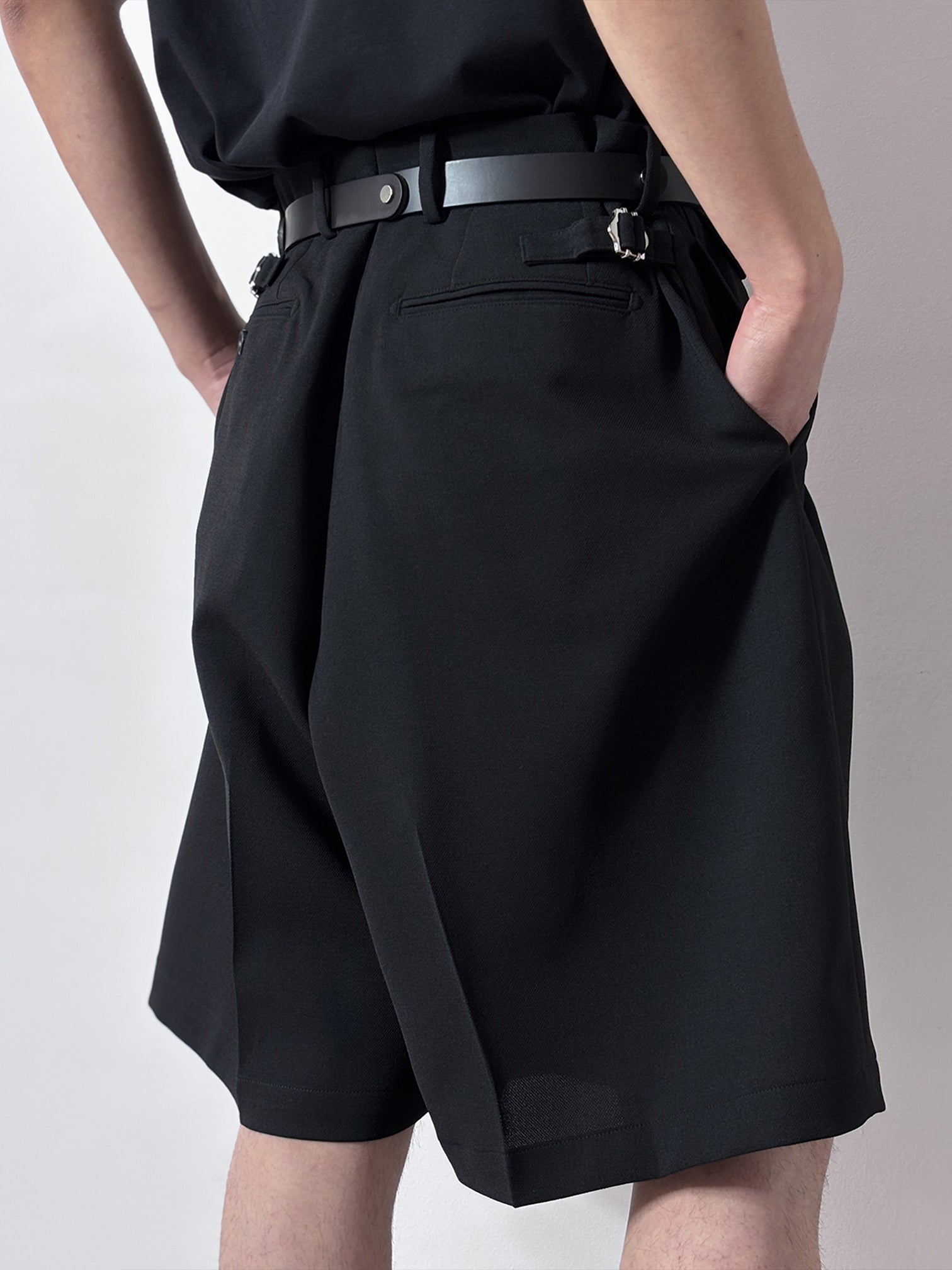 RAINMAKER / HAKAMA SHORTS (BLACK)