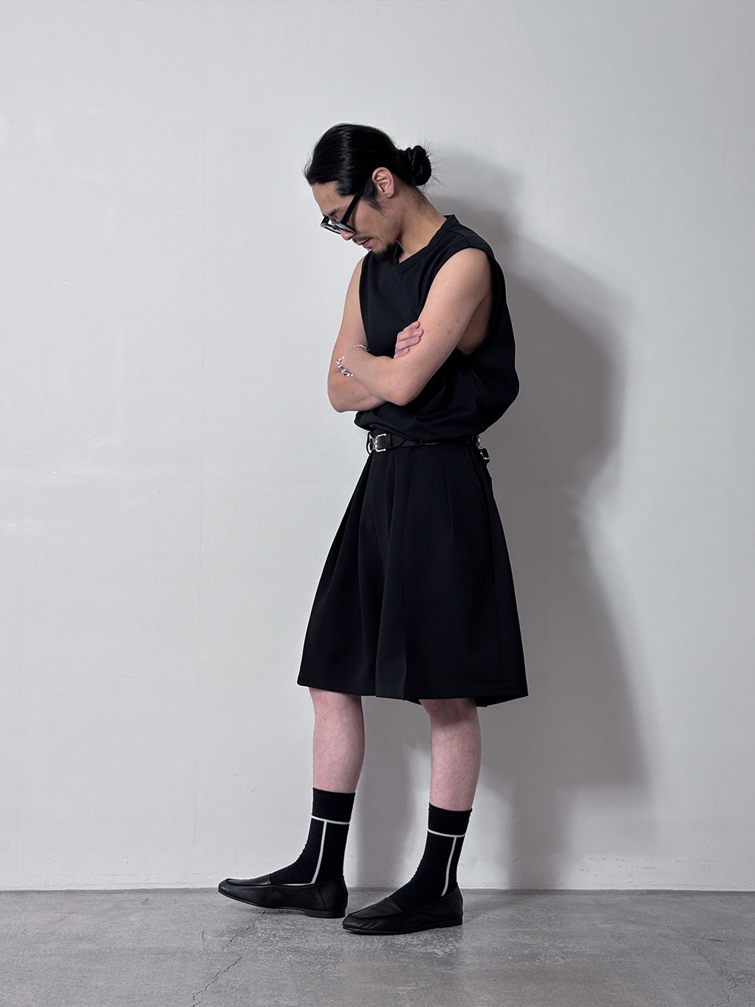 RAINMAKER / HAKAMA SHORTS (BLACK)