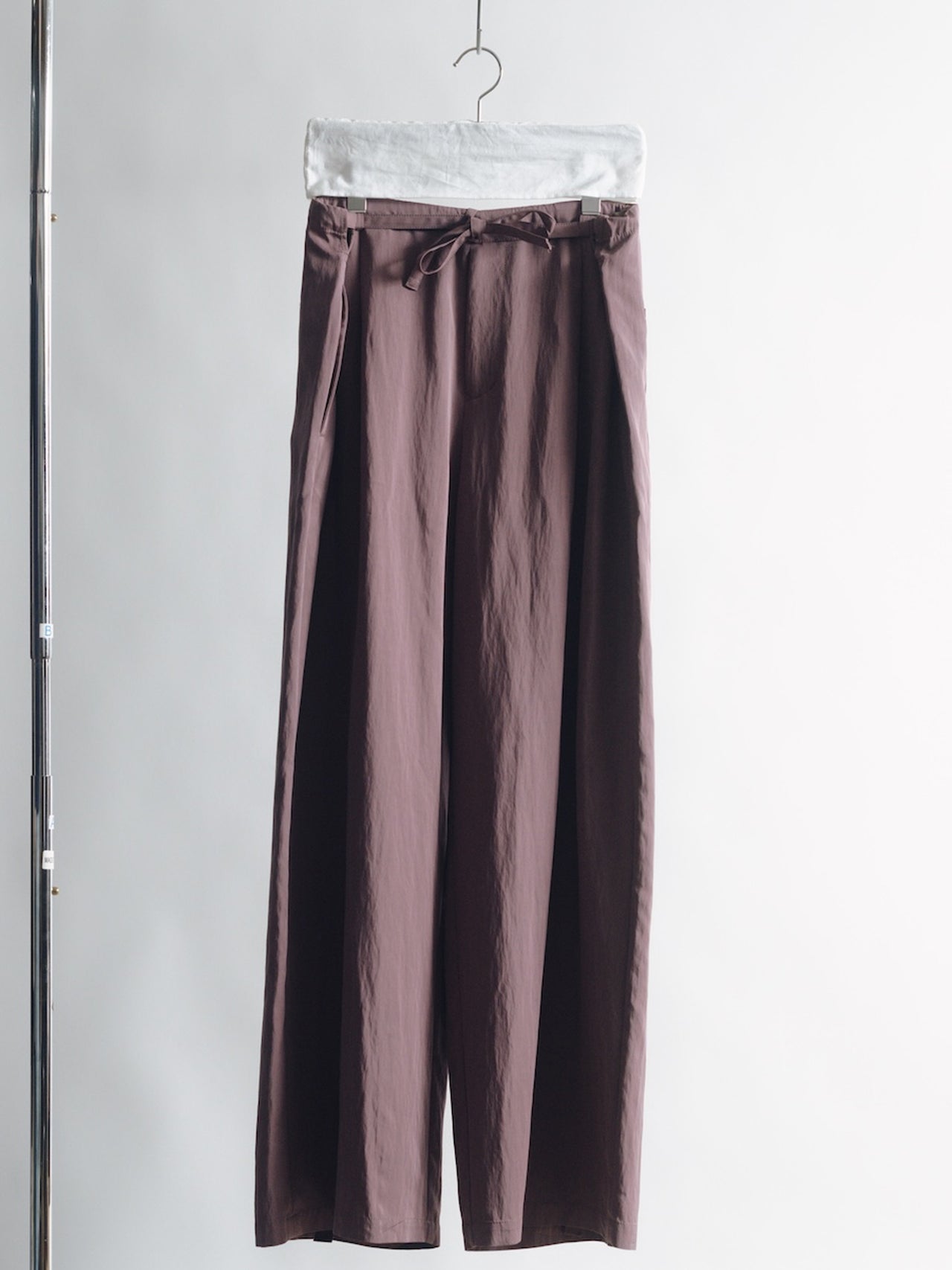SOSHIOTSUKI / RAYON GABARDINE JUDO TROUSERS (PURPLE)