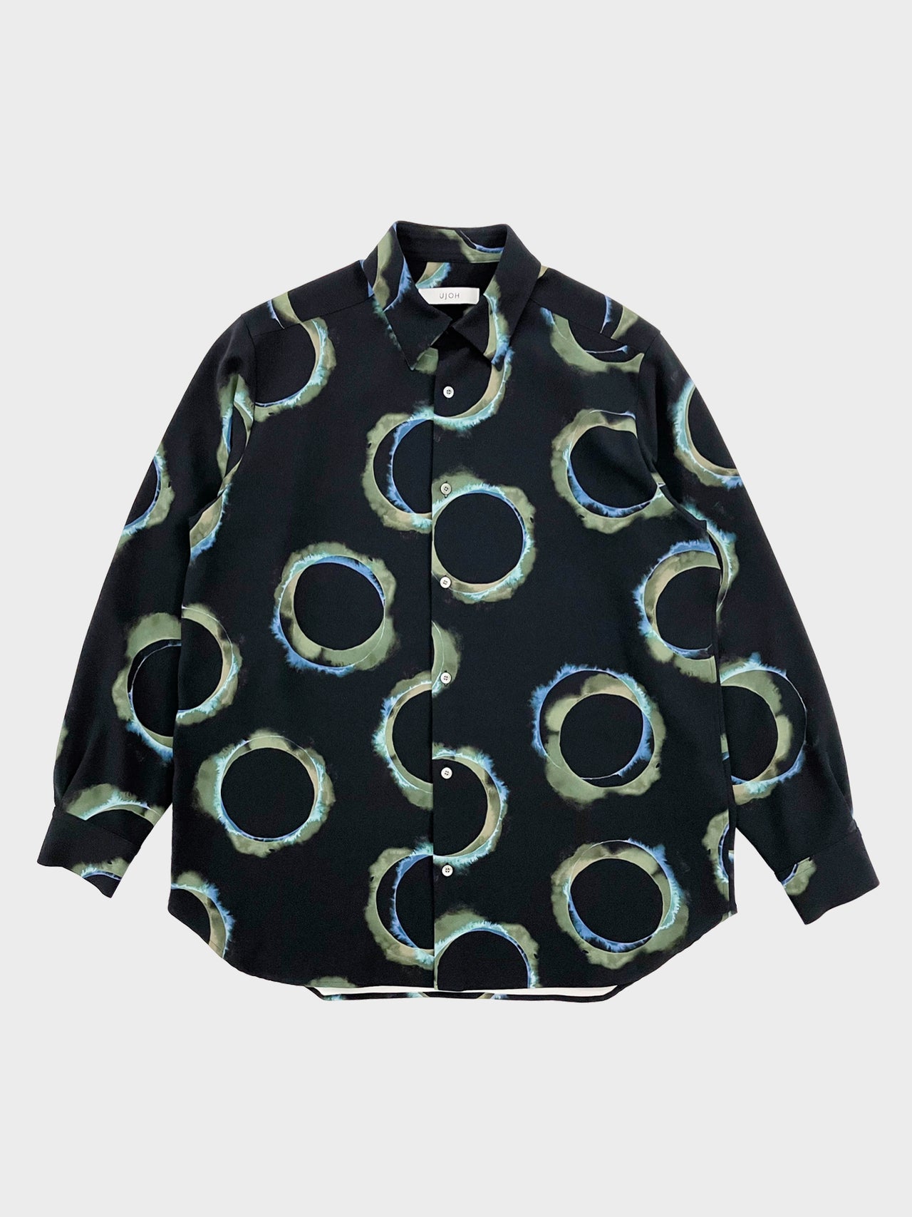 UJOH / REGULAR COLLAR SHIRT (BLACK)