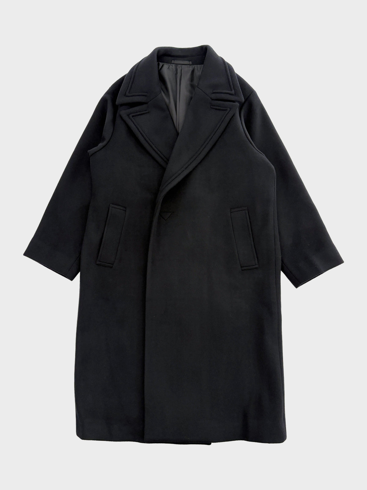 RAINMAKER / RELIEF FRAME COAT (BLACK)