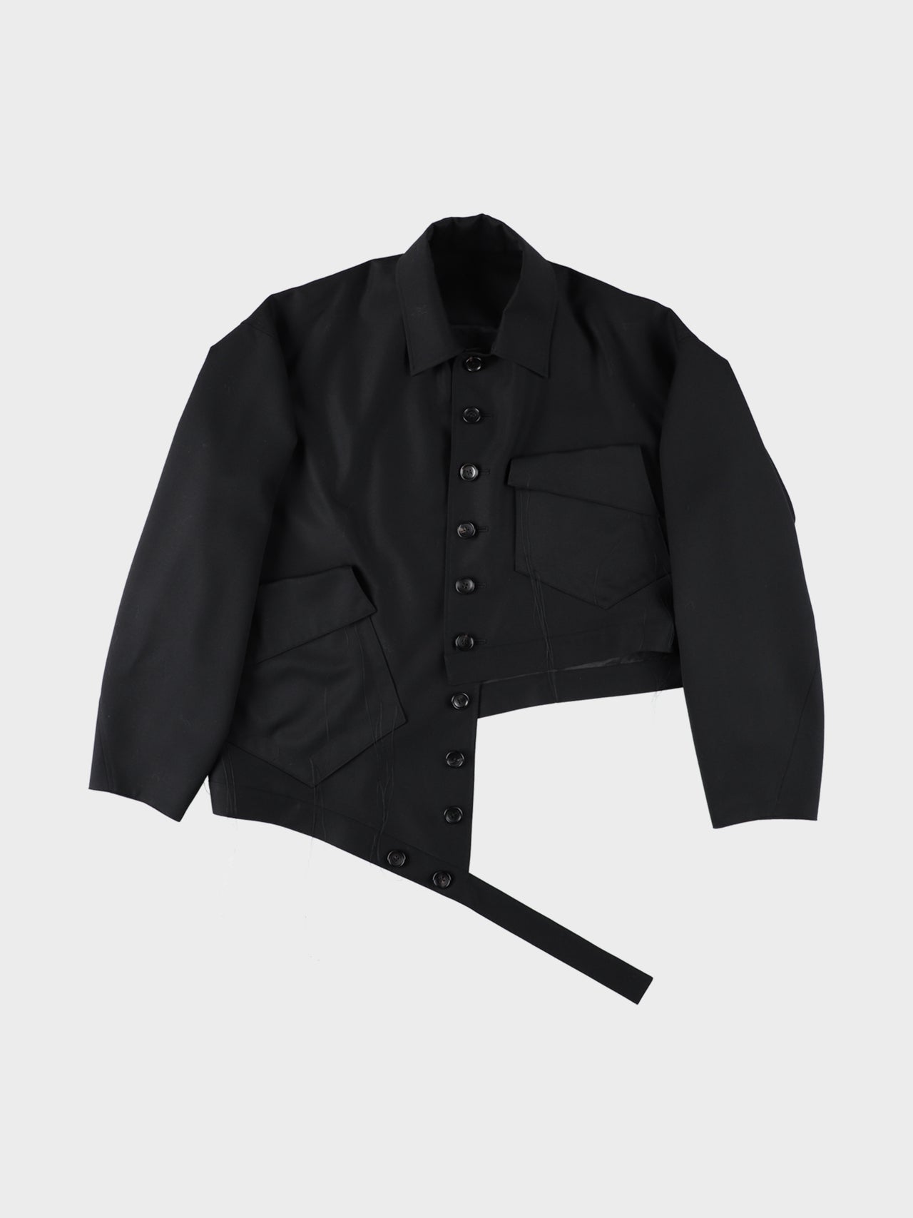 Sulvam / ROUND BLOUSON (BLACK)