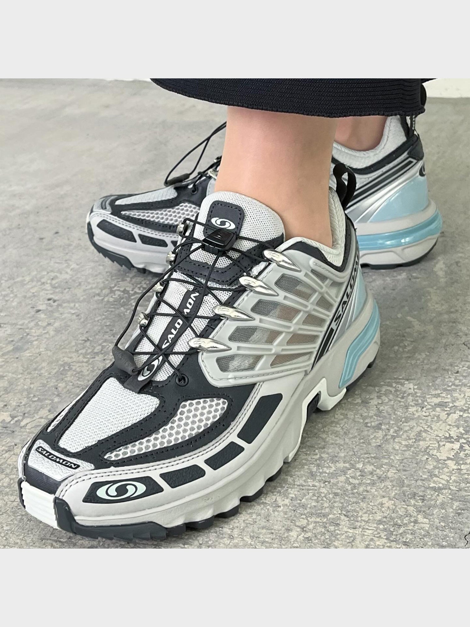 SALOMON ACS PRO 24.0cm ホワイト 靴