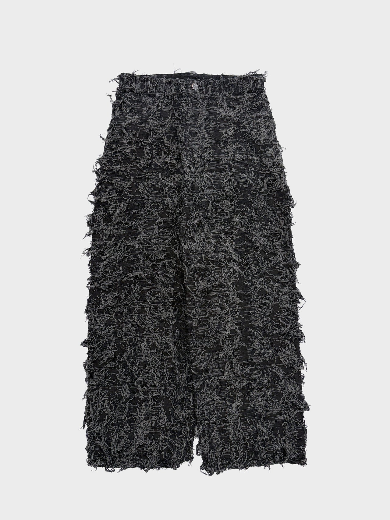 【8月22日(土)12:00発売】TAAKK / SHAGGY DENIM PANTS (D.GRAY)