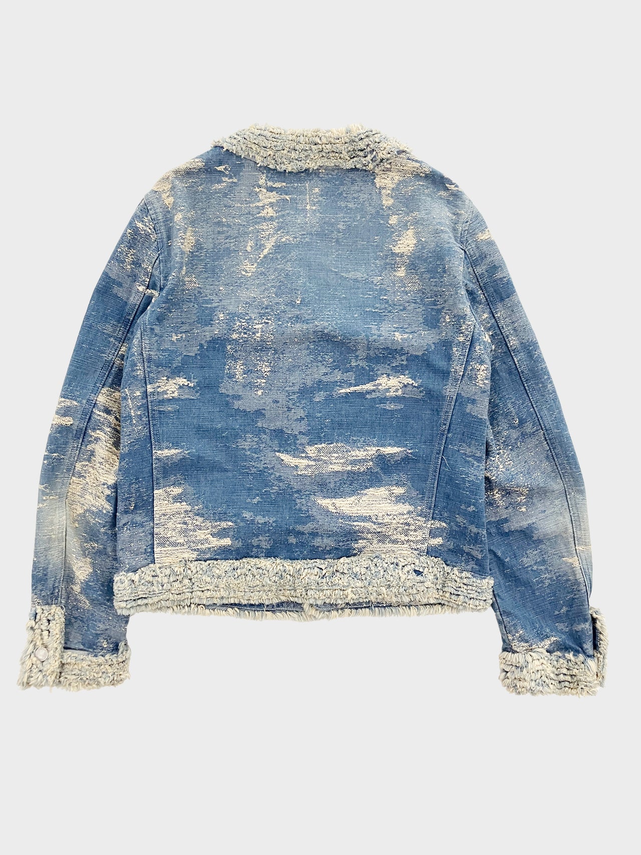 TAAKK / SHORT DENIM JACKET (BLEACH)